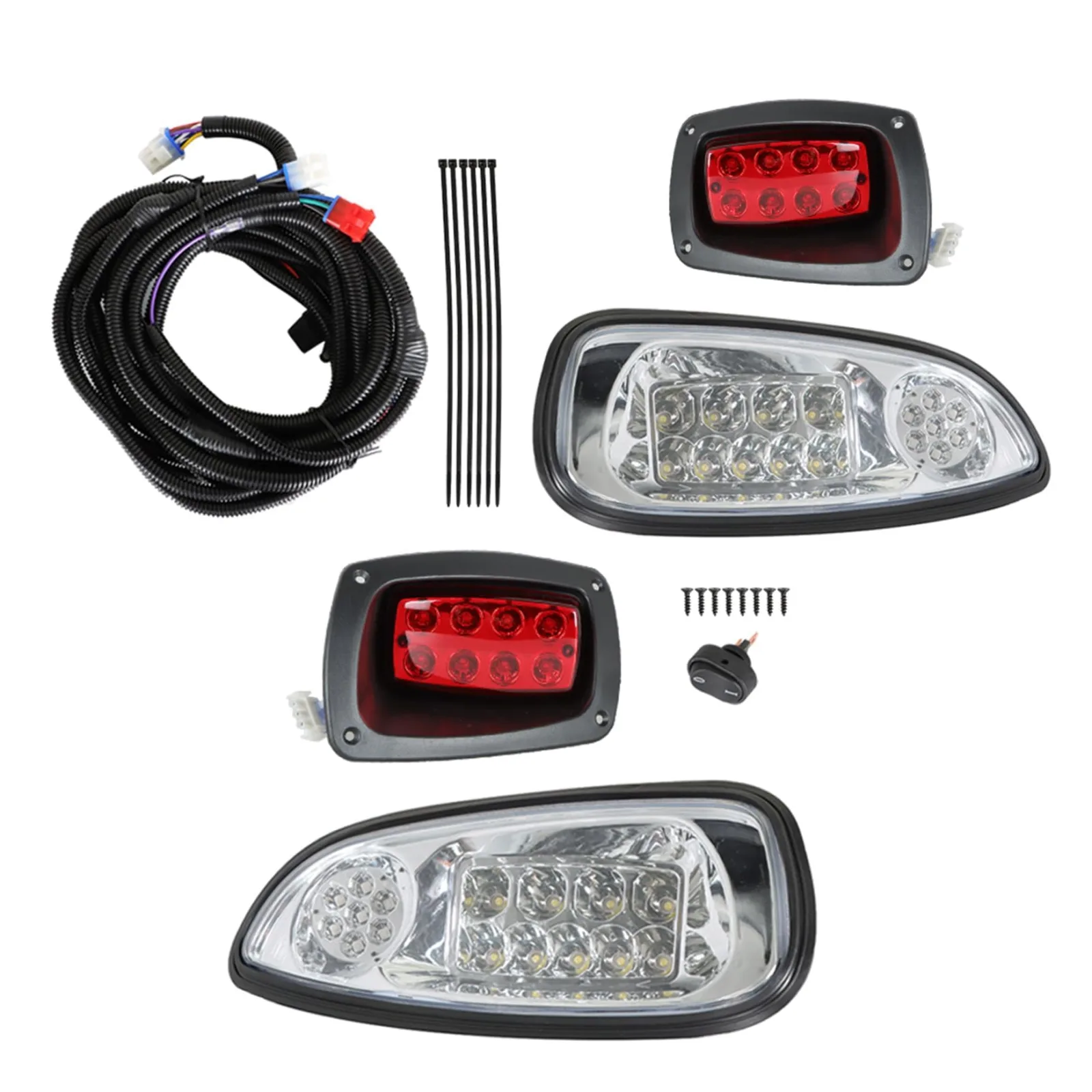 WFLNHB LED Light Kit for E-Z-GO RXV Golf Cart