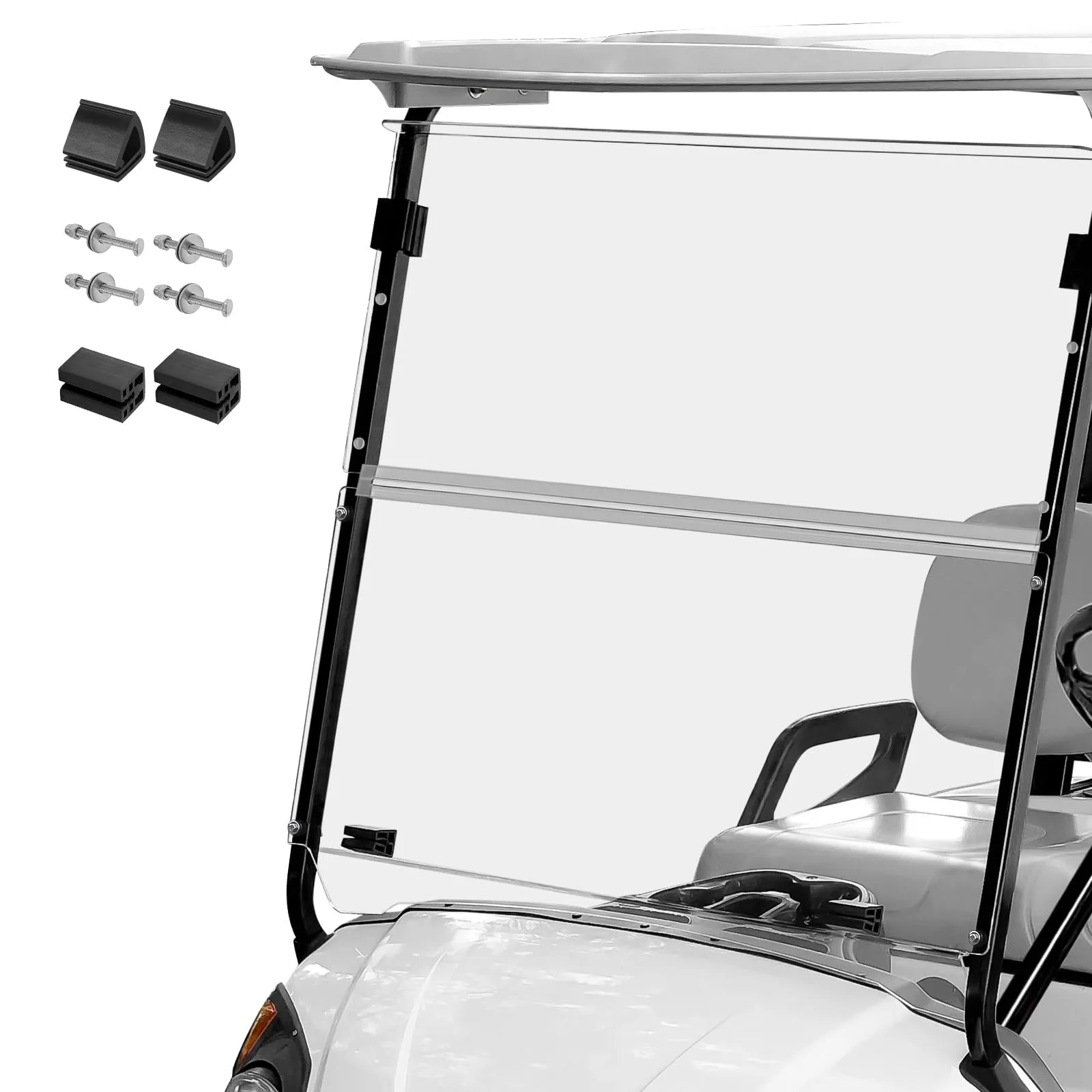 RIZINKART Windshield for Yamaha G29 Drive 2007-2016
