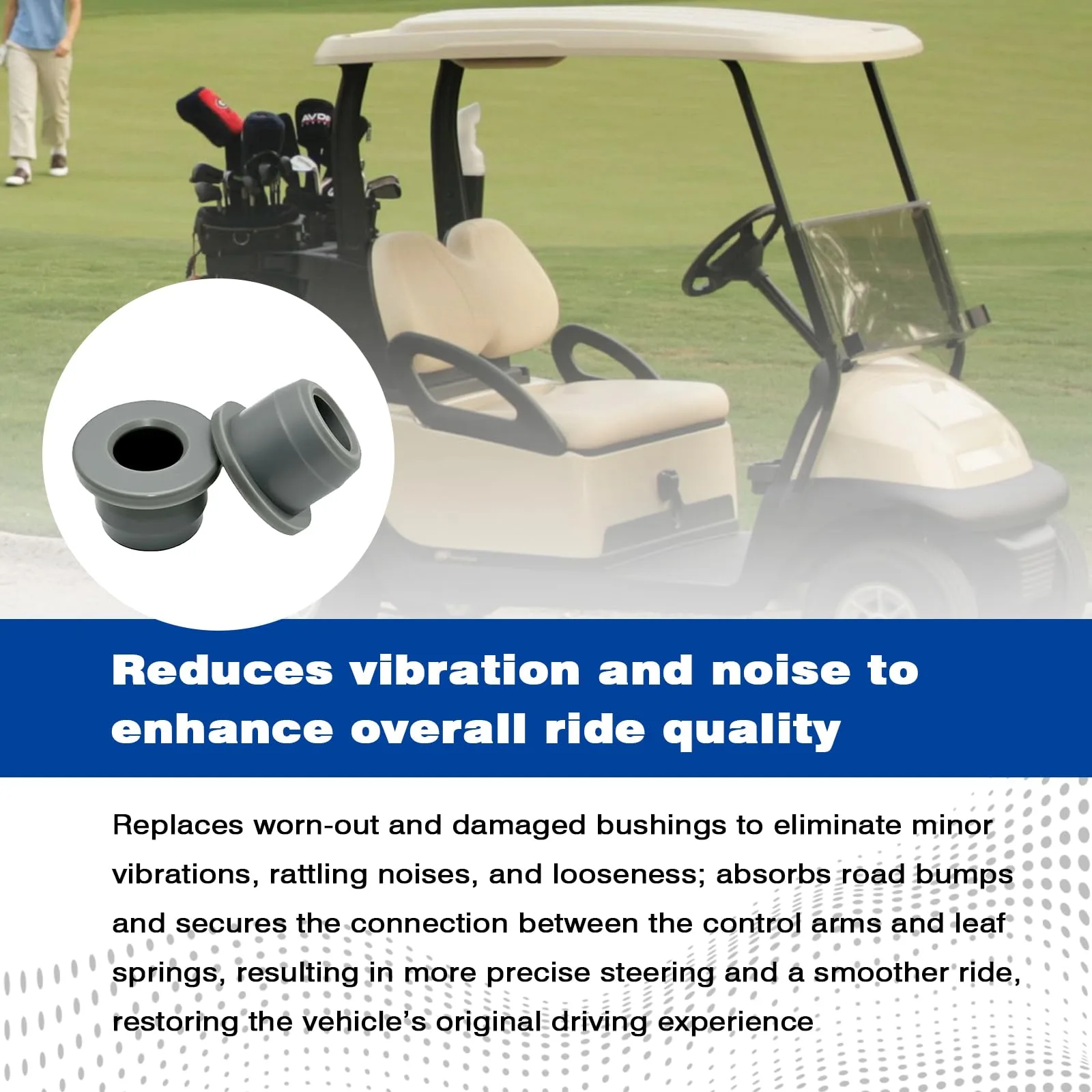 ktwend Bushings for Club Car Precedent, 102956201 image 4