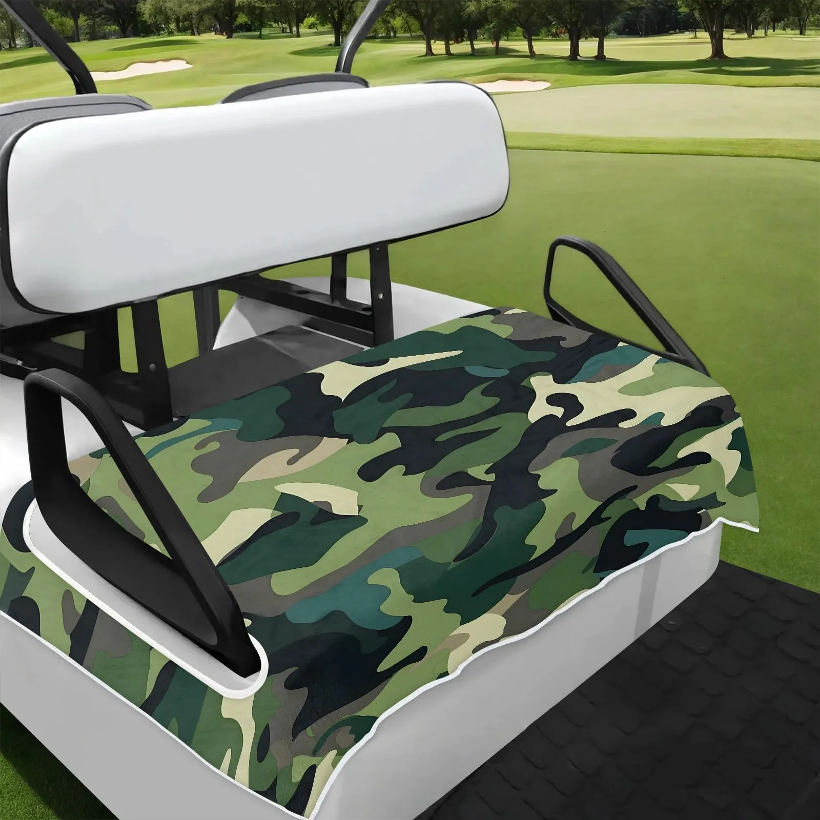 Tiveruda Camouflage Golf Cart Seat Cover Blanket