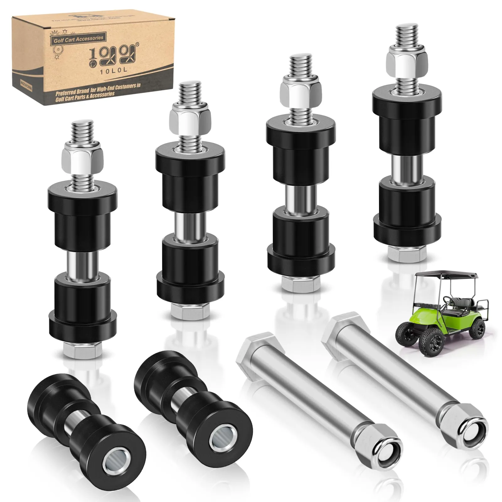 10L0L Rear Spring Bushing Kit for E-Z-GO and Club Car