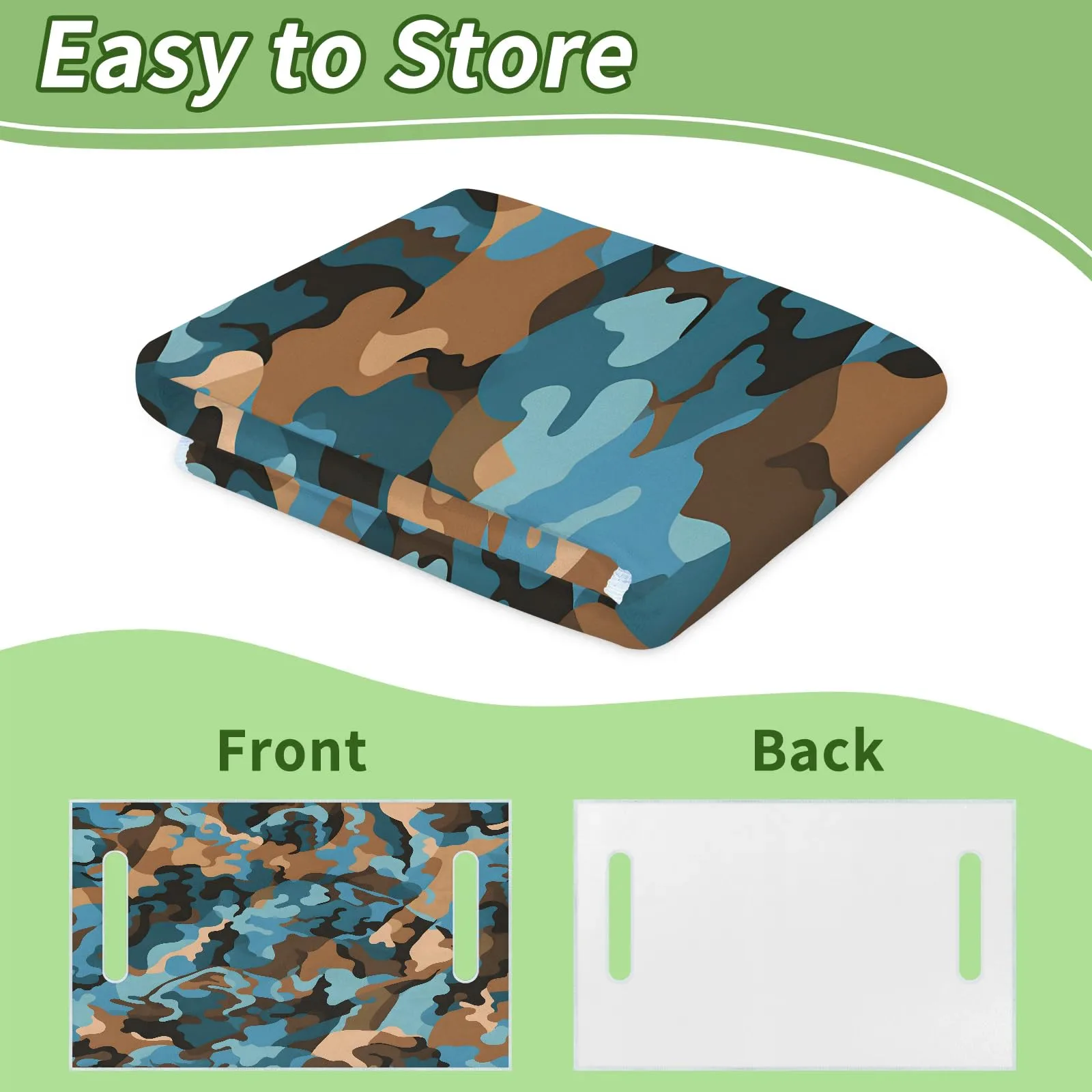 Tiveruda Golf Cart Seat Cover for Double Seats, 51 x 31 in image 4
