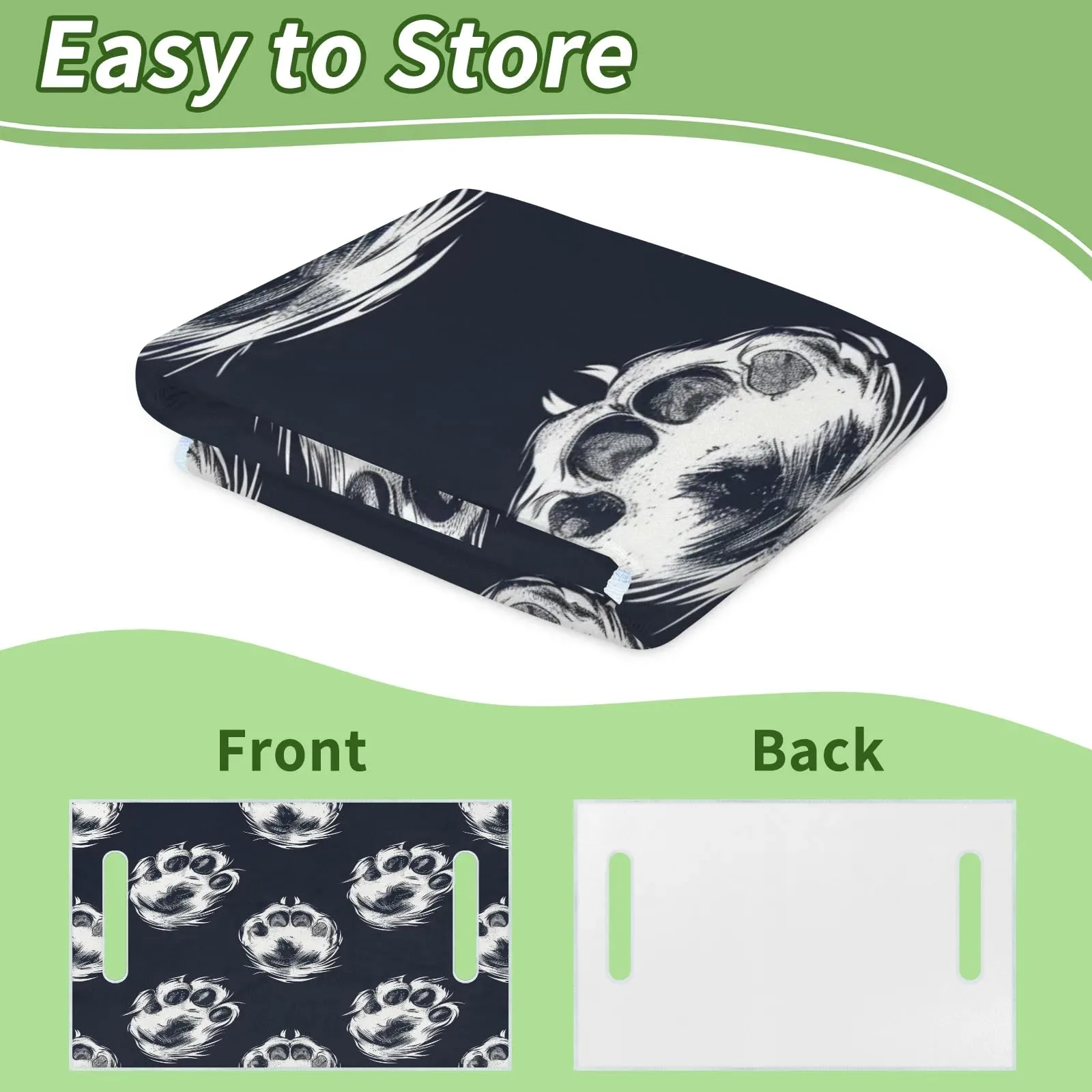 Tiveruda Golf Cart Seat Cover for Double Seats image 4