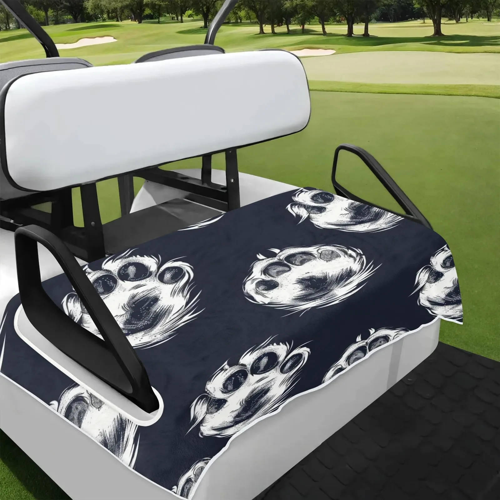 Tiveruda Golf Cart Seat Cover for Double Seats
