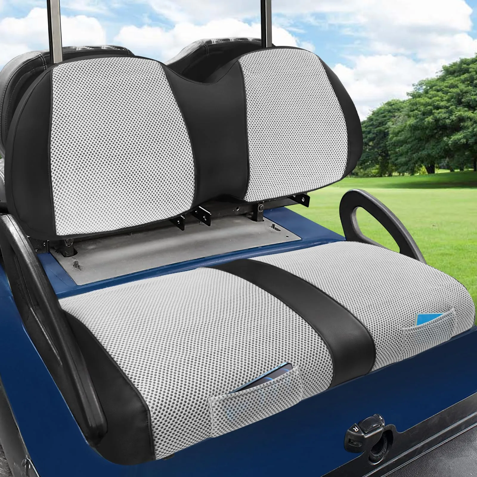 iLSKW Front Seat Cover for Club Car Precedent and Tempo