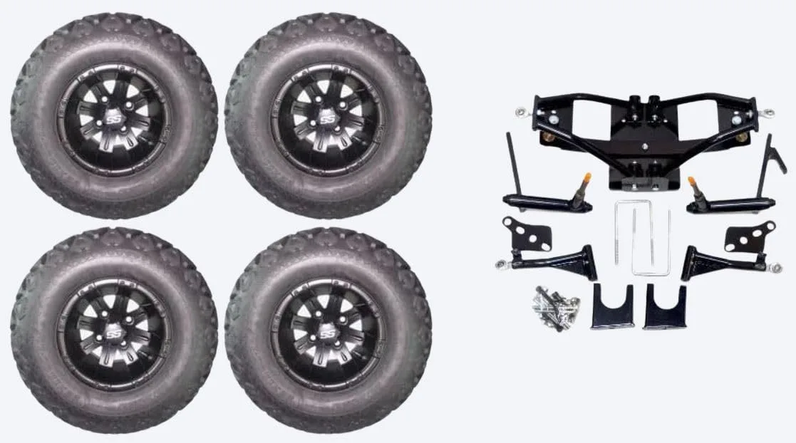 3G 6-Inch Lift Kit Combo for Club Car DS 2004+