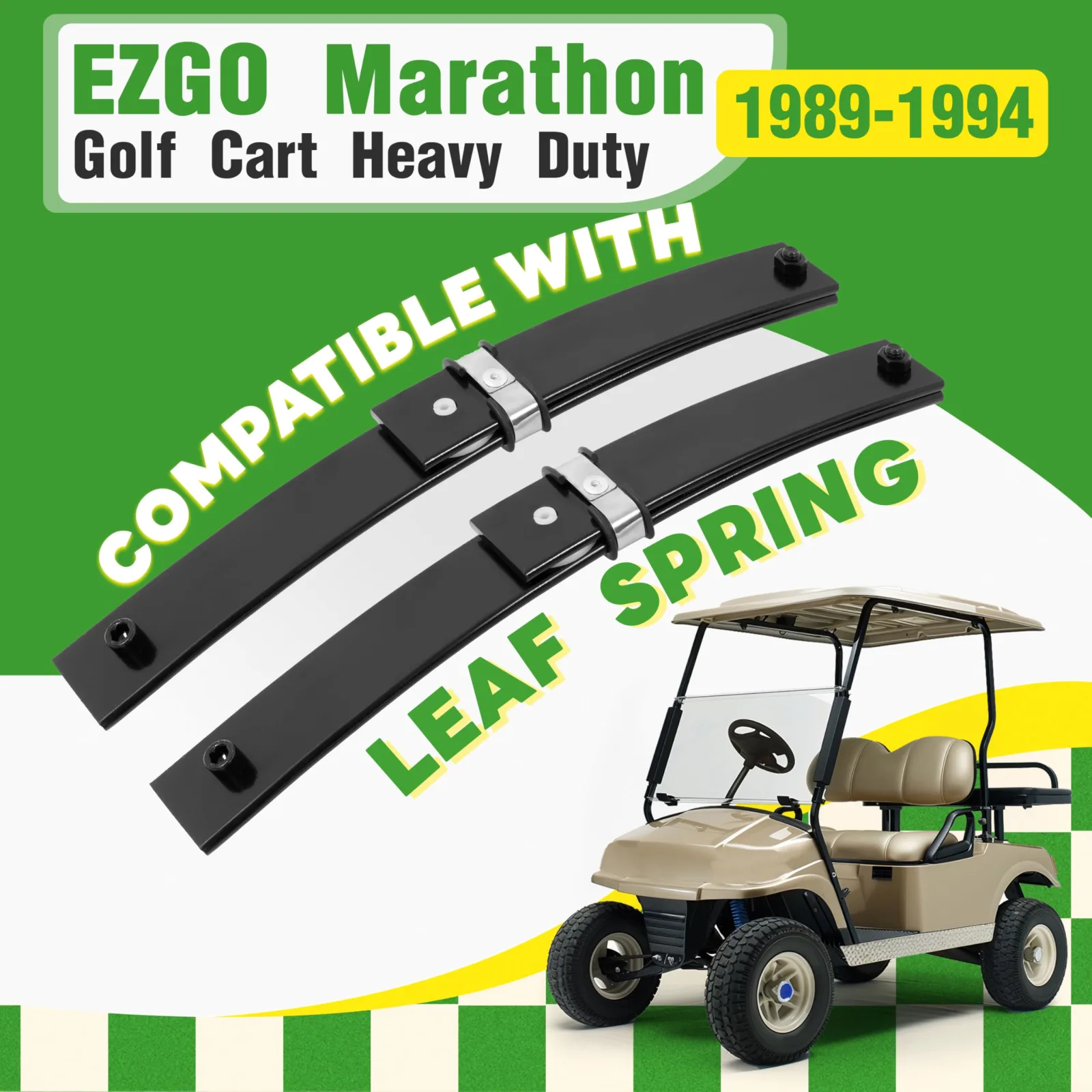 WUTIST GO-4989 Leaf Springs for E-Z-GO Marathon image 2