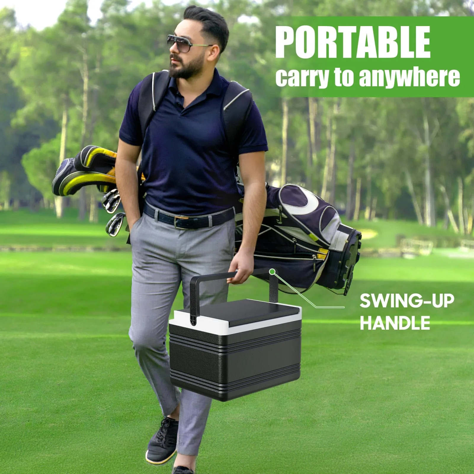 10L0L Golf Cart Cooler with Mounting Bracket image 3
