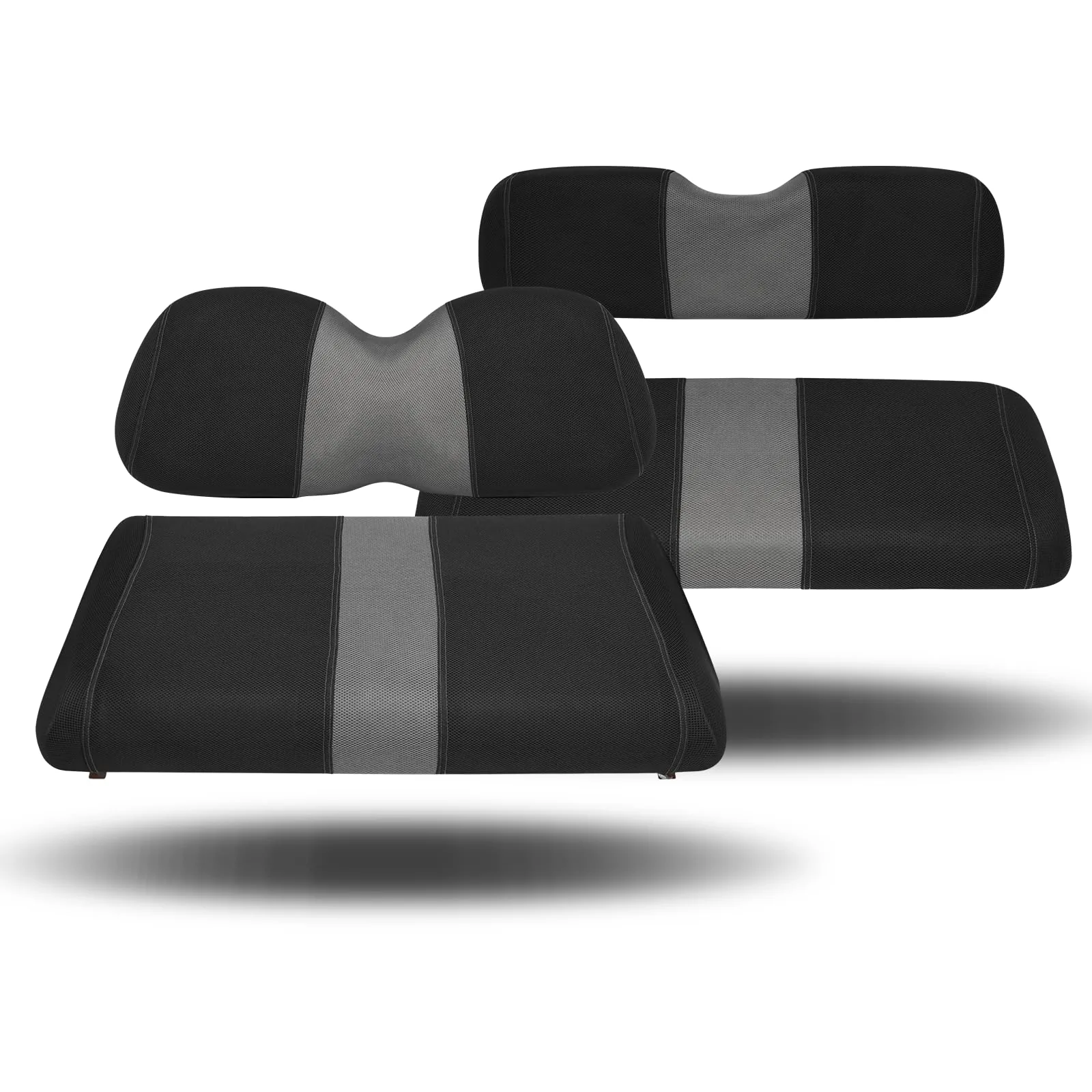 SAMXOMAP Golf Cart Seat Covers for Club Car, Yamaha & E-Z-GO