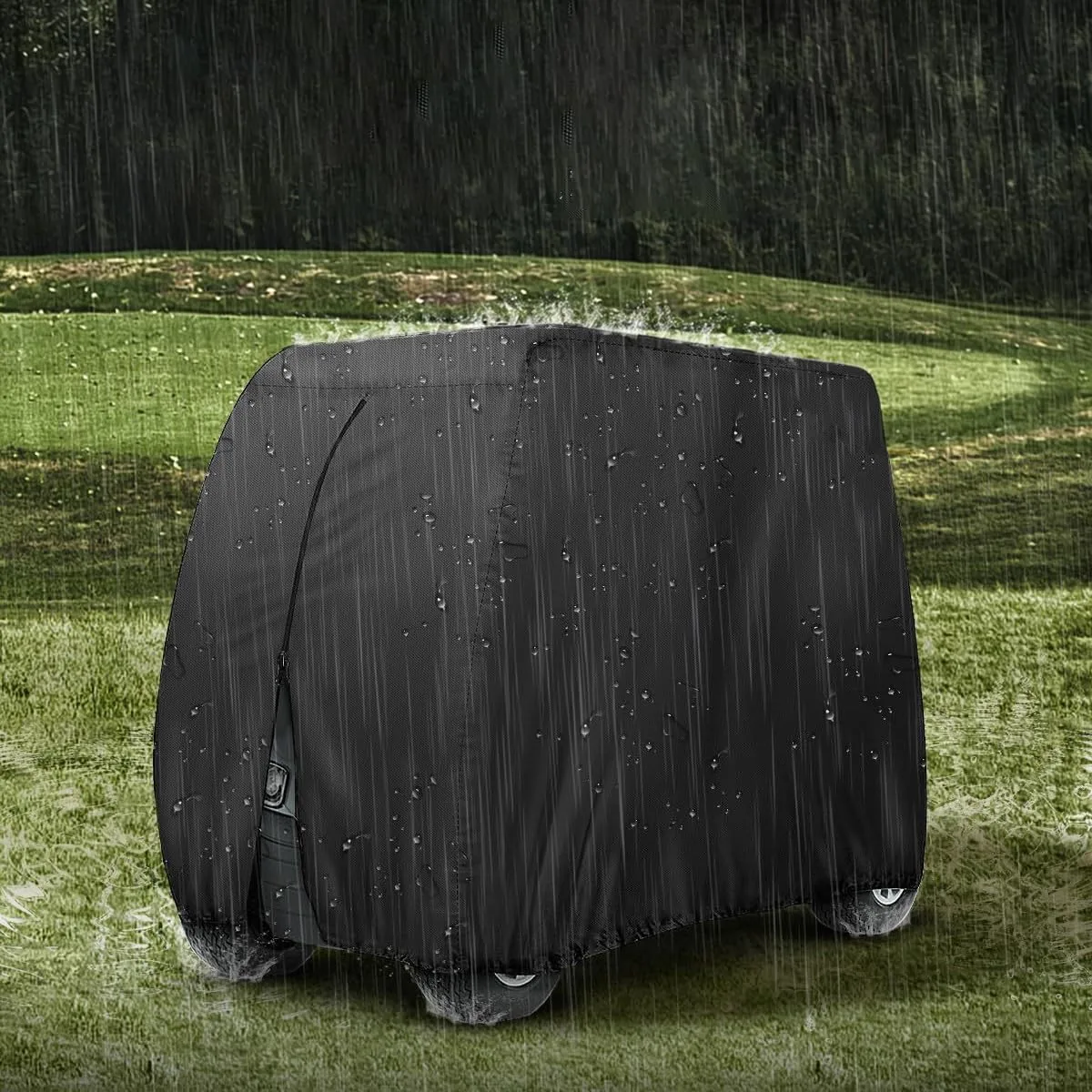 HXJKZJI Golf Cart Cover for Evolution EV D5 Maverick 4 Plus image 4