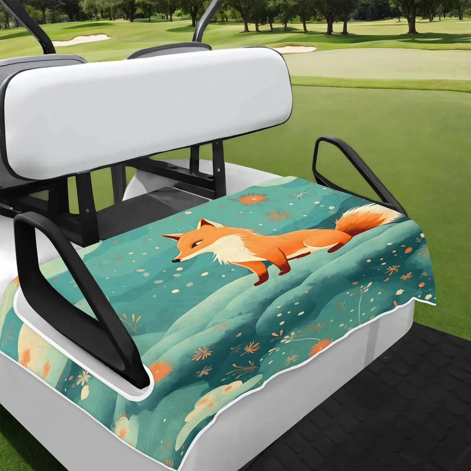 Tiveruda Golf Cart Seat Cover for Double Seats
