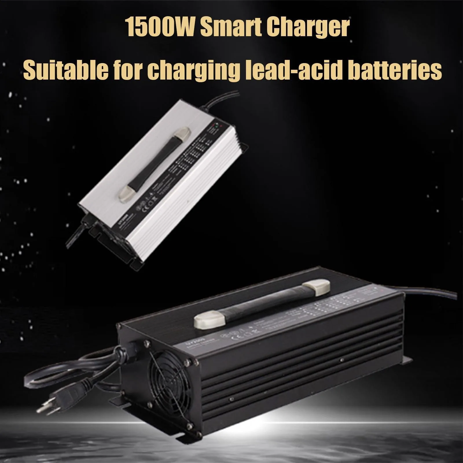 HYDTGZ 36V 30A Golf Cart Battery Charger with LCD Display image 2