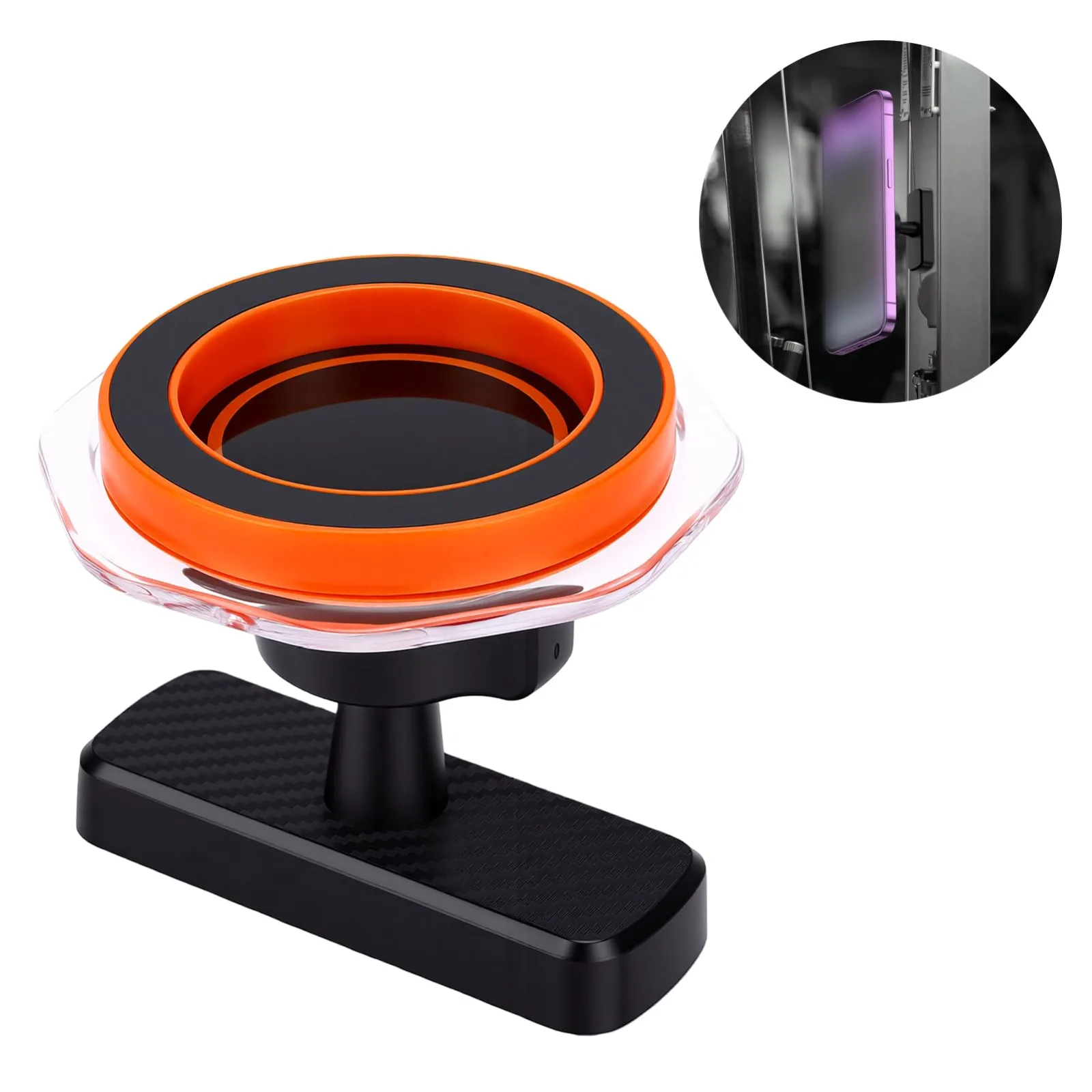 Fabater Magnetic Golf Cart Phone Mount, Orange – Fabater8p9r6el03a-12 image 4