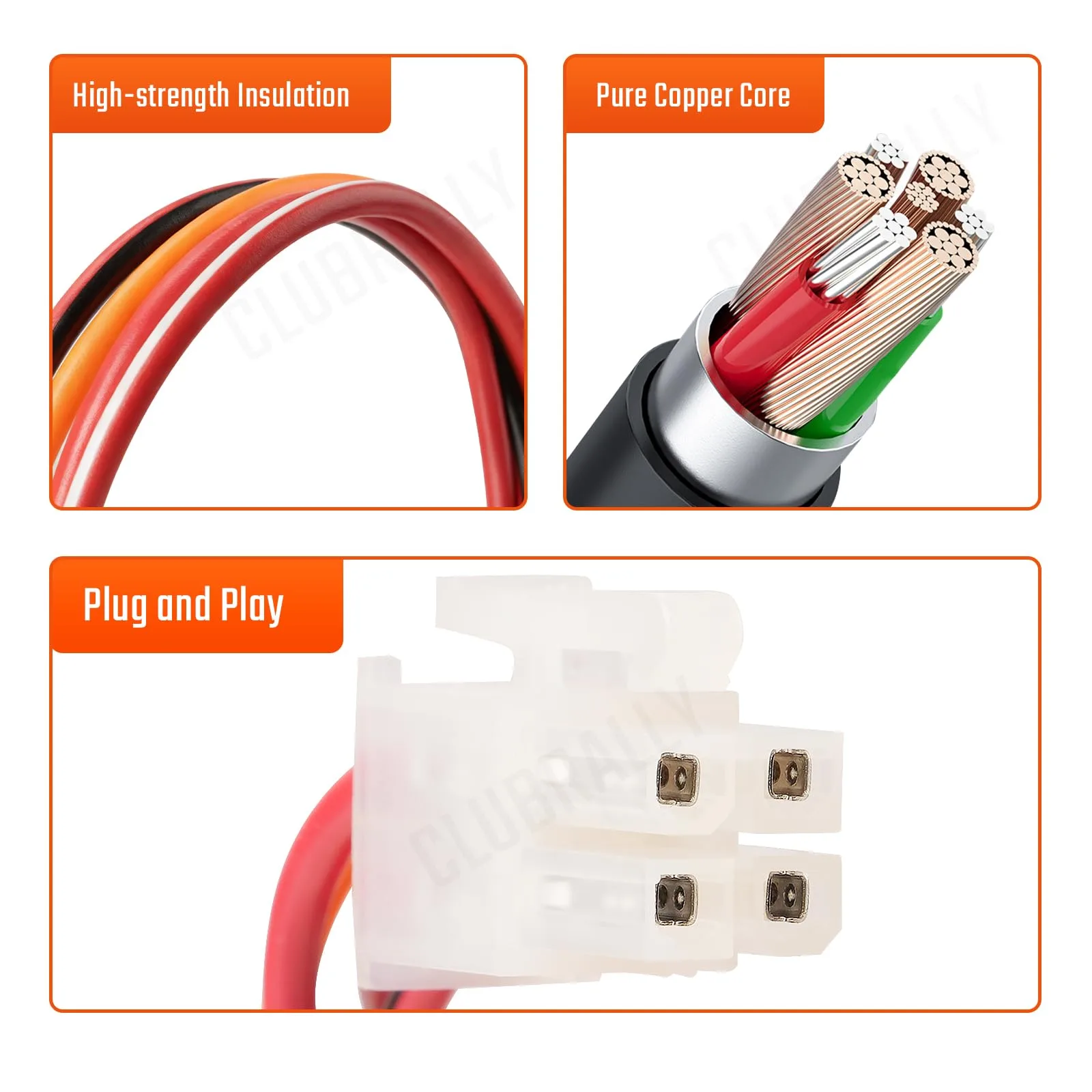 CLUBRALLY E-Z-GO Run/Tow Switch with Wires image 3