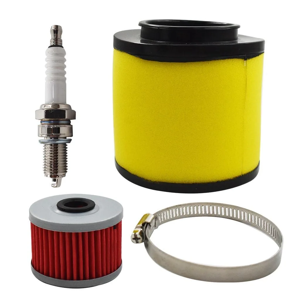 Honda ATV Air Filter Oil Filter Spark Plug Set Mod-G33S-1425