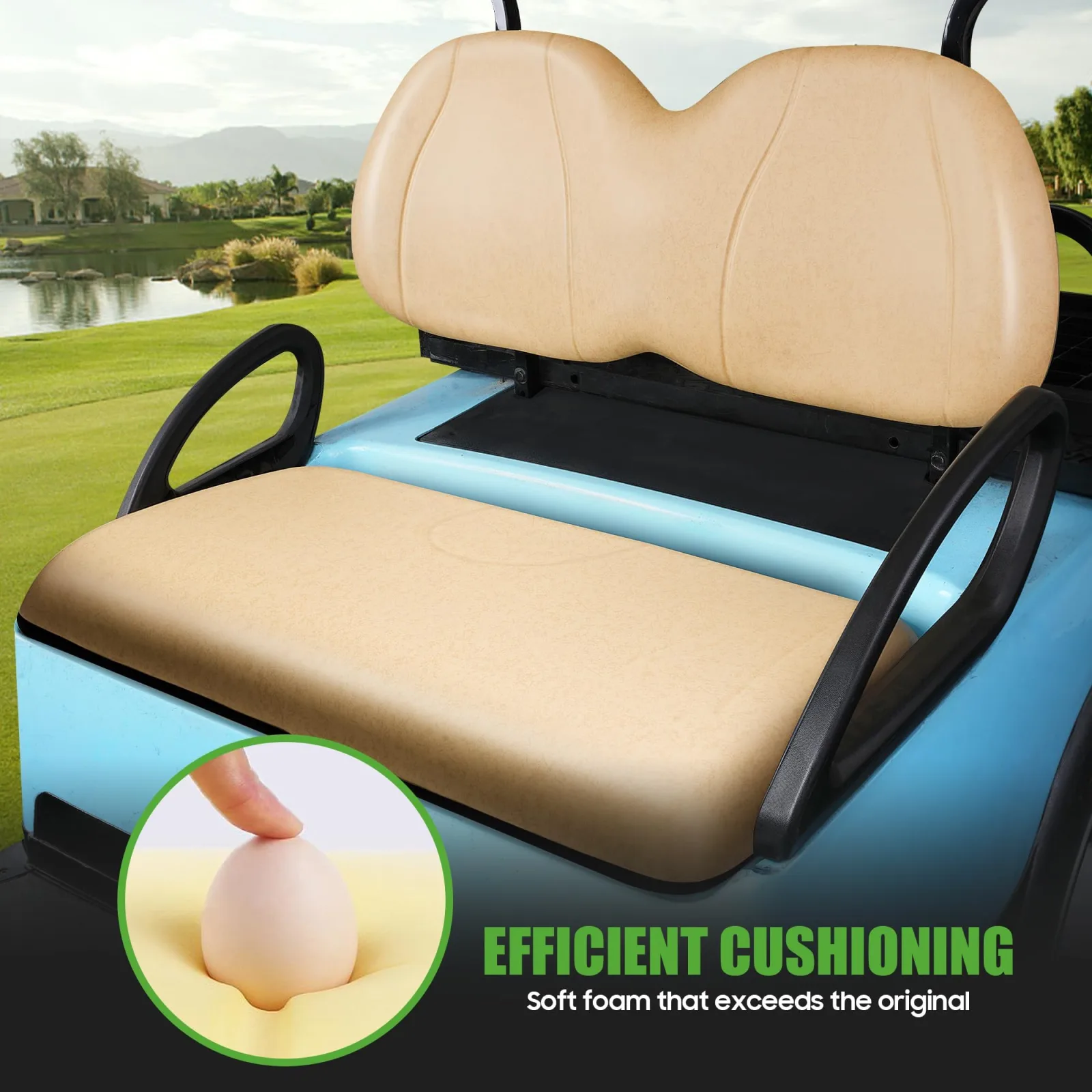 10L0L ACC-Y266 Front Seat Cushion for Club Car Precedent image 3