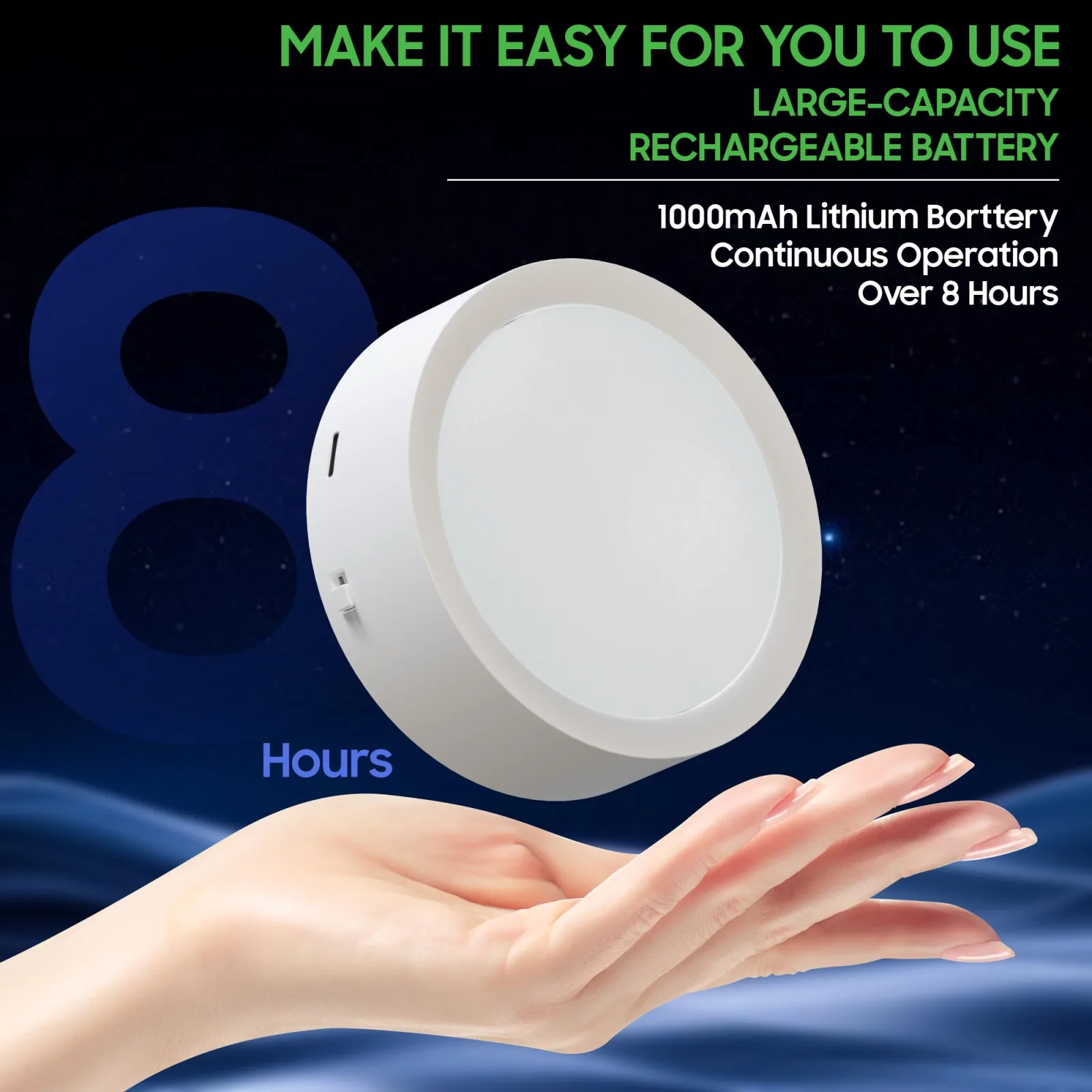 10L0L Wireless RGB Golf Cart Dome Light image 3
