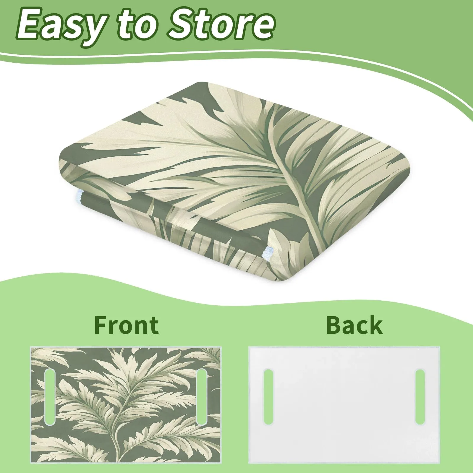 Tiveruda Golf Cart Seat Cover for Double Seats 51 x 31 in image 4