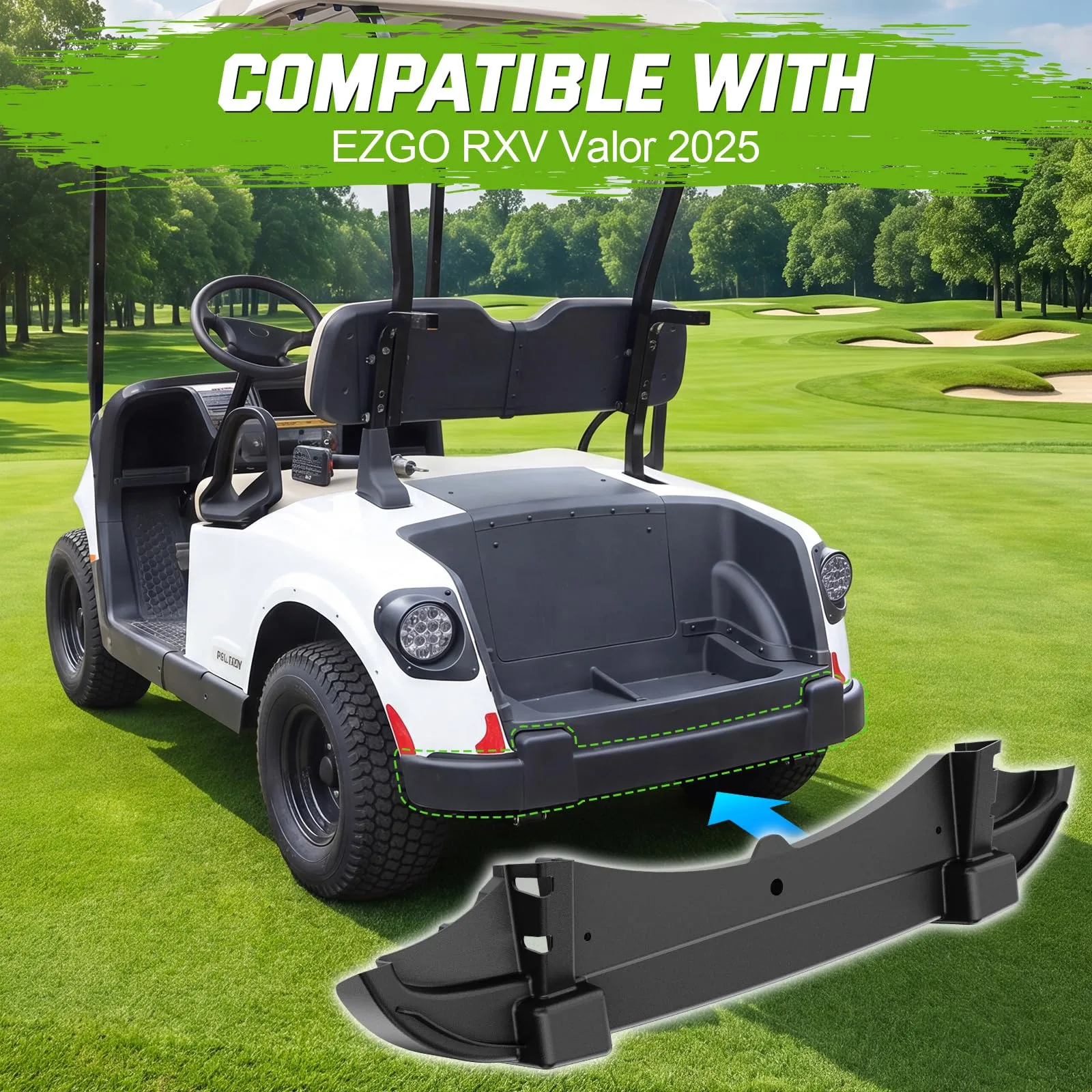 CYOOYC Rear Bumper for E-Z-GO RXV Valor 2025 image 2