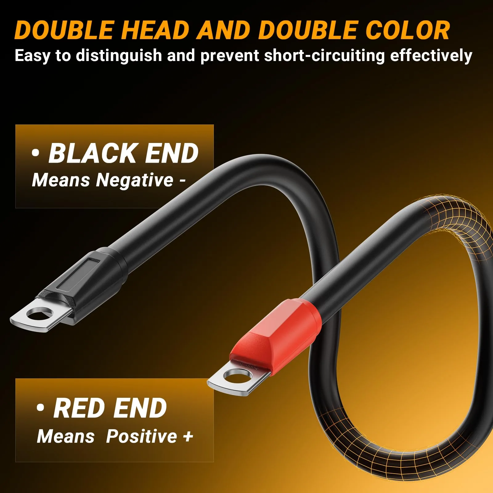 CLUBRALLY Battery Cables for 48V Club Car Precedent image 4