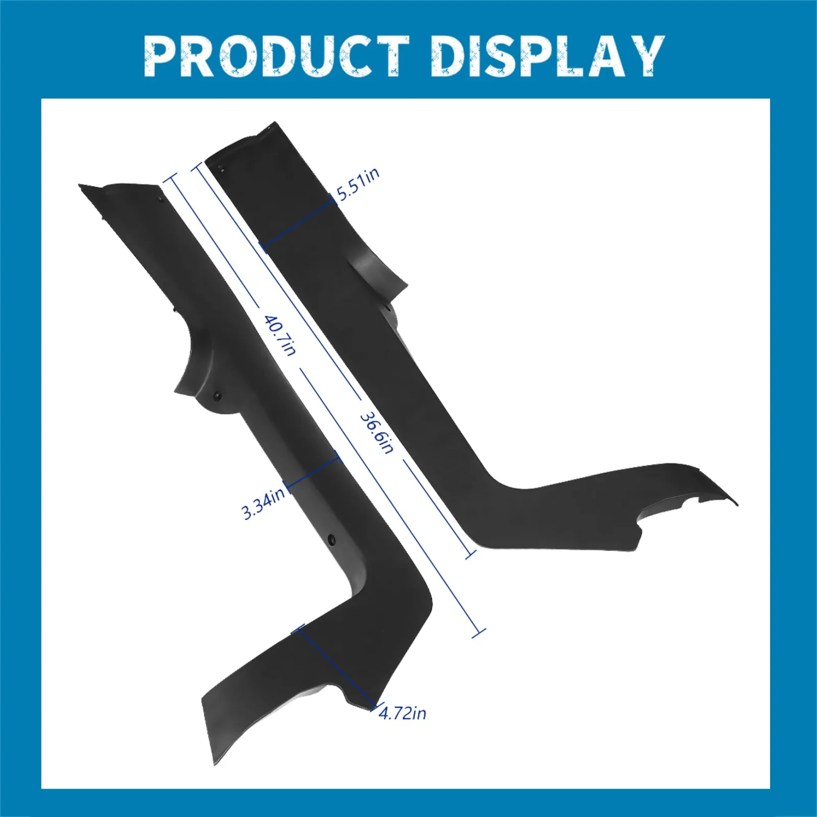 Silscvtt Floormat Retainer Set for Club Car Precedent image 2