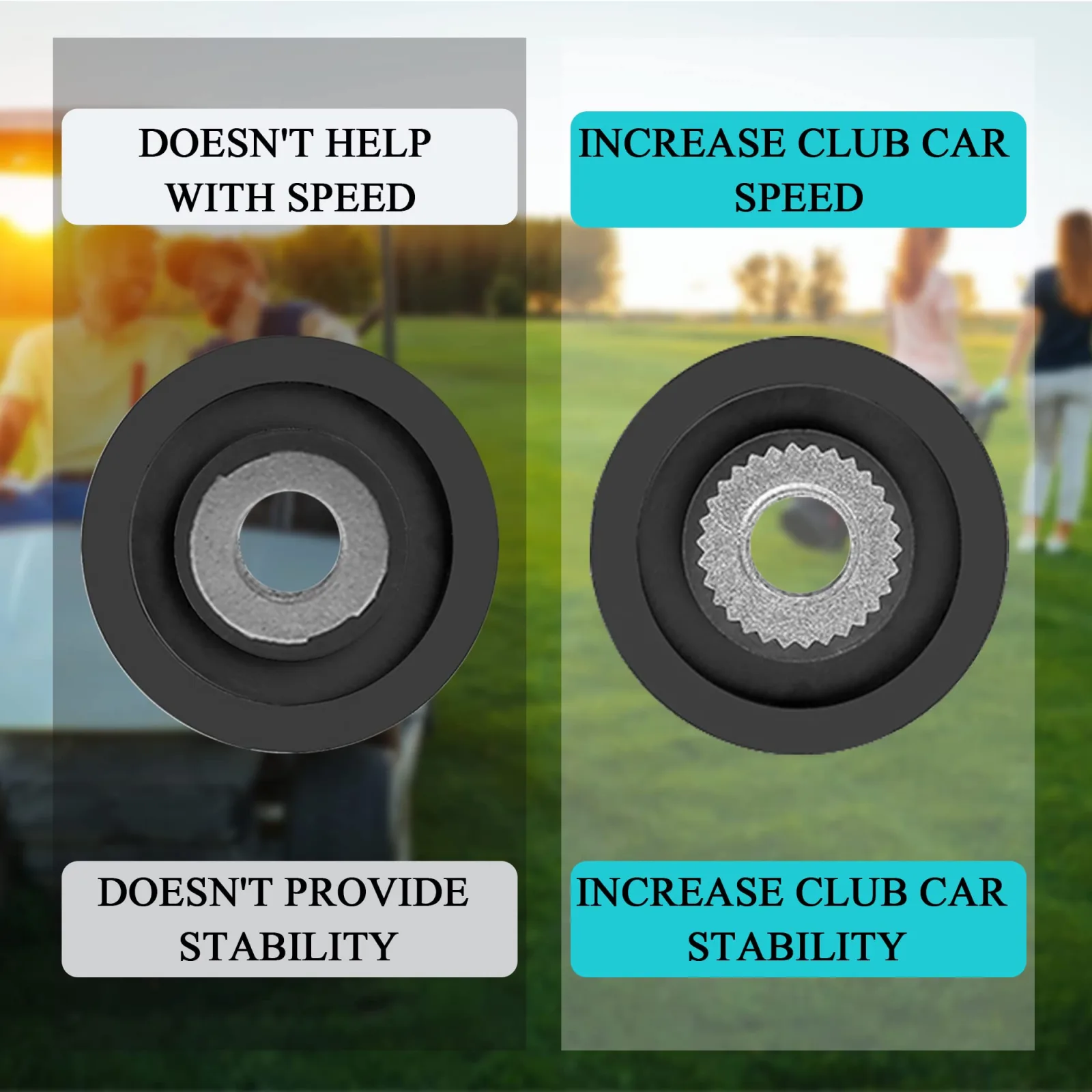 Club Car DS Precedent Tempo 48V Speed Sensor Magnet image 4