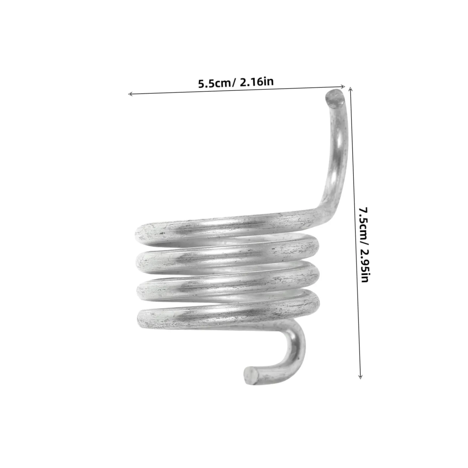 IMIKEYA Brake Pedal Return Springs (3 pcs) — Silver Metal, O04U45T41RY983 image 2