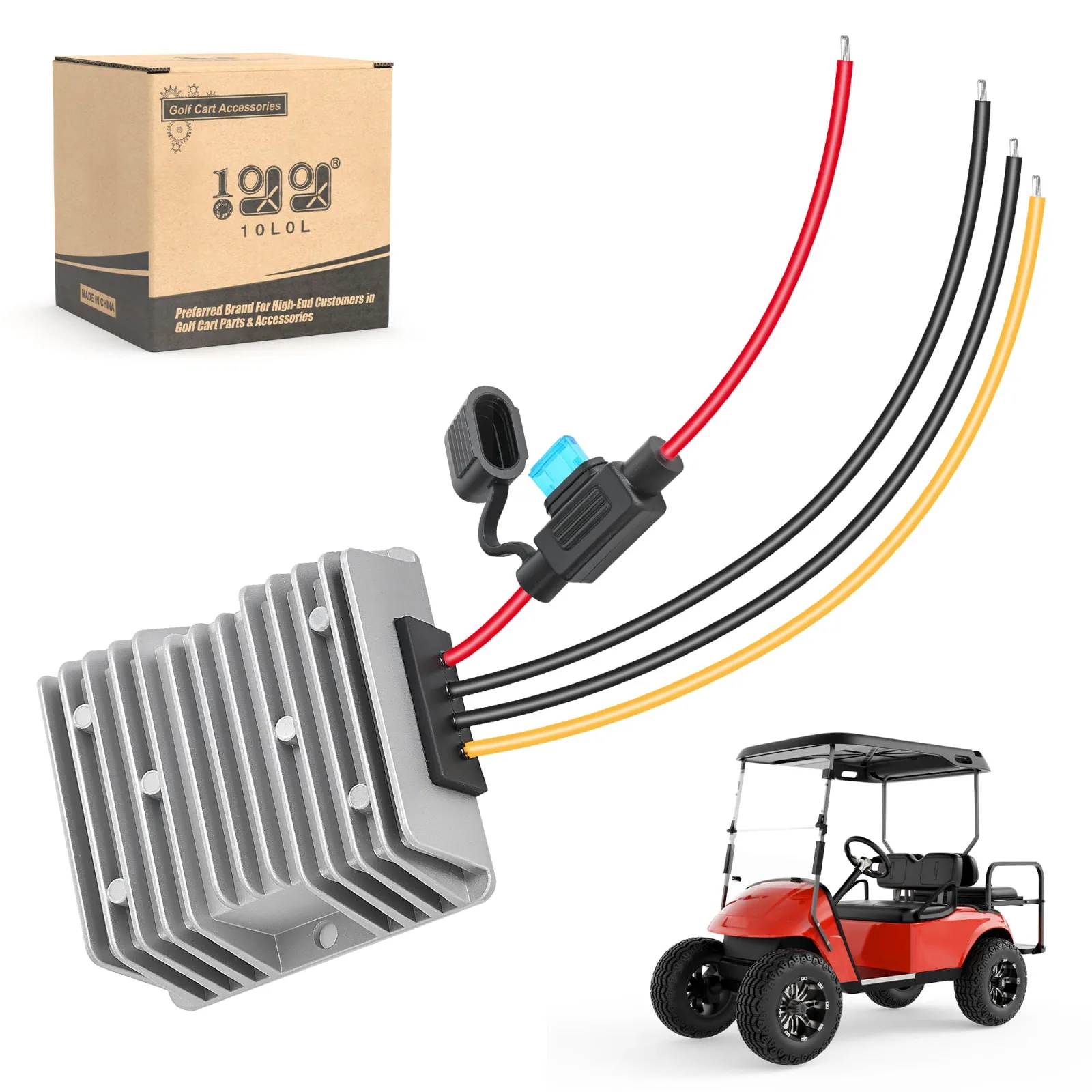 10L0L 36V/48V to 12V Golf Cart DC-DC Converter