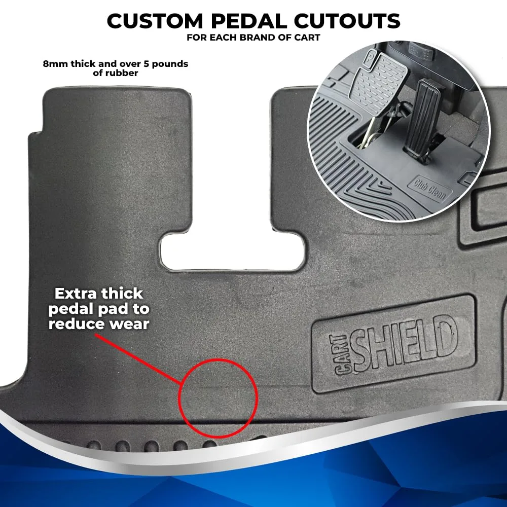 Club Clean Golf Cart Floor Mat for Icon and Advanced EV image 3