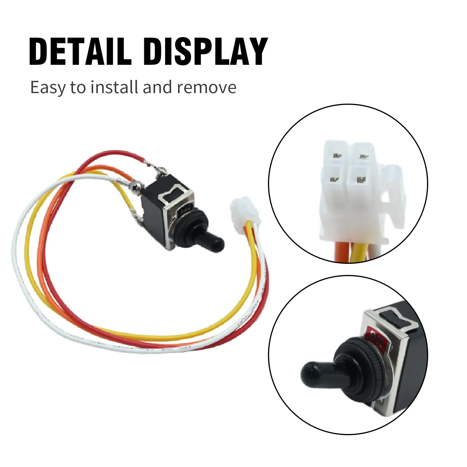 DUZFOREI E-Z-GO TXT Run/Tow Switch Harness 73125-G01 image 3