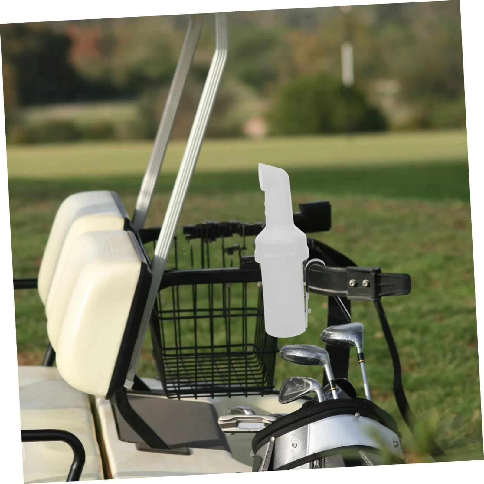 VINTORKY Golf Cart Sand Bottle, White Plastic image 4