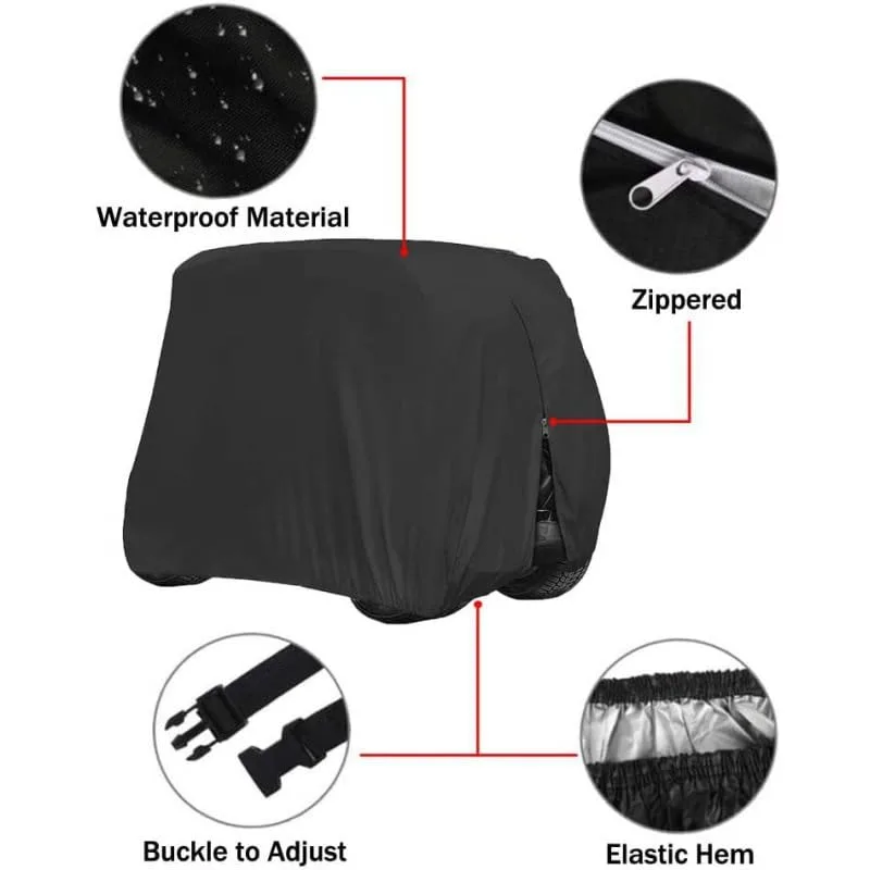ANTARA TILA Waterproof Cover for Polaris GEM e2 — 235359_BUJOLS-22690003-a image 3