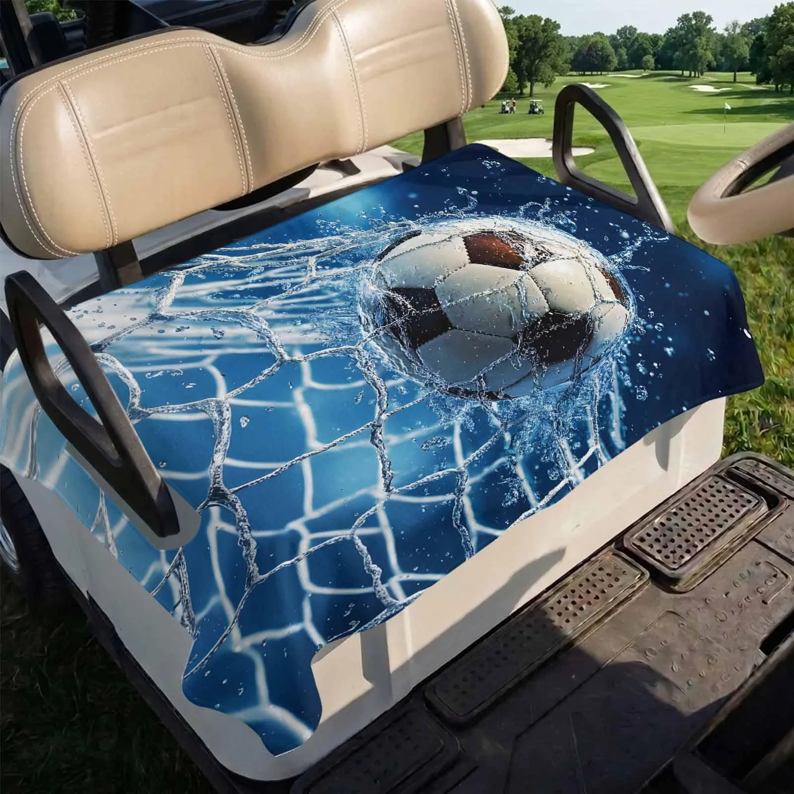 Trosturdspn Golf Cart Seat Towel Blanket 51 x 31 Inch image 4