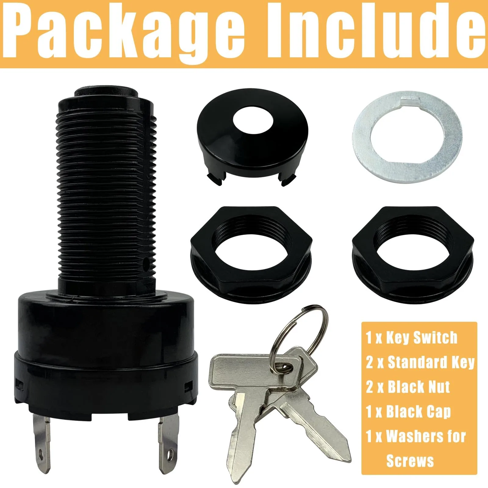 MANUTEX Ignition Switch for Club Car Precedent and Tempo image 3