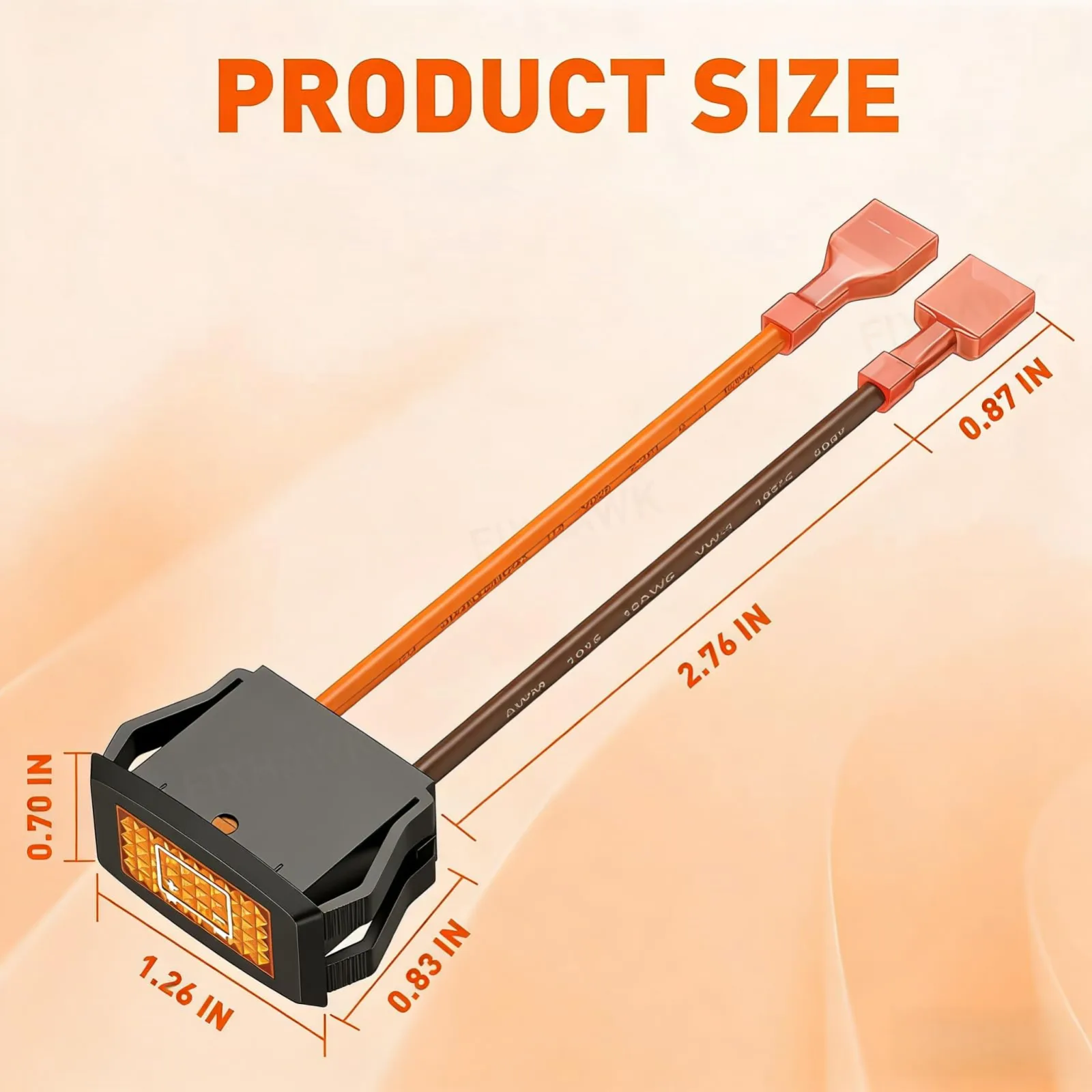 TIGYMSD 48V Battery Warning Light for Club Car Precedent image 3