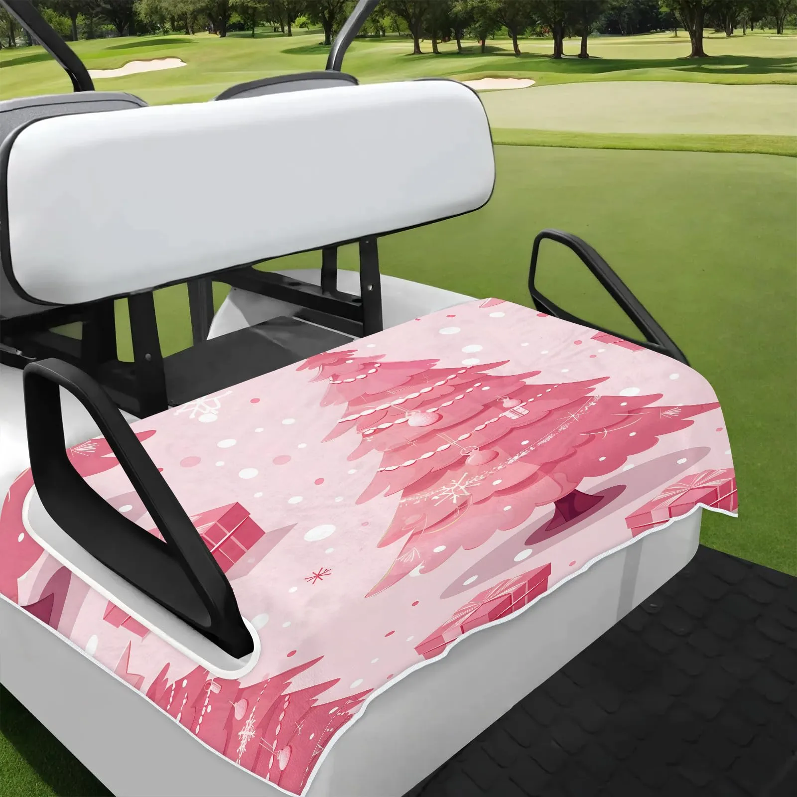Tiveruda Golf Cart Seat Cover for Double Seats