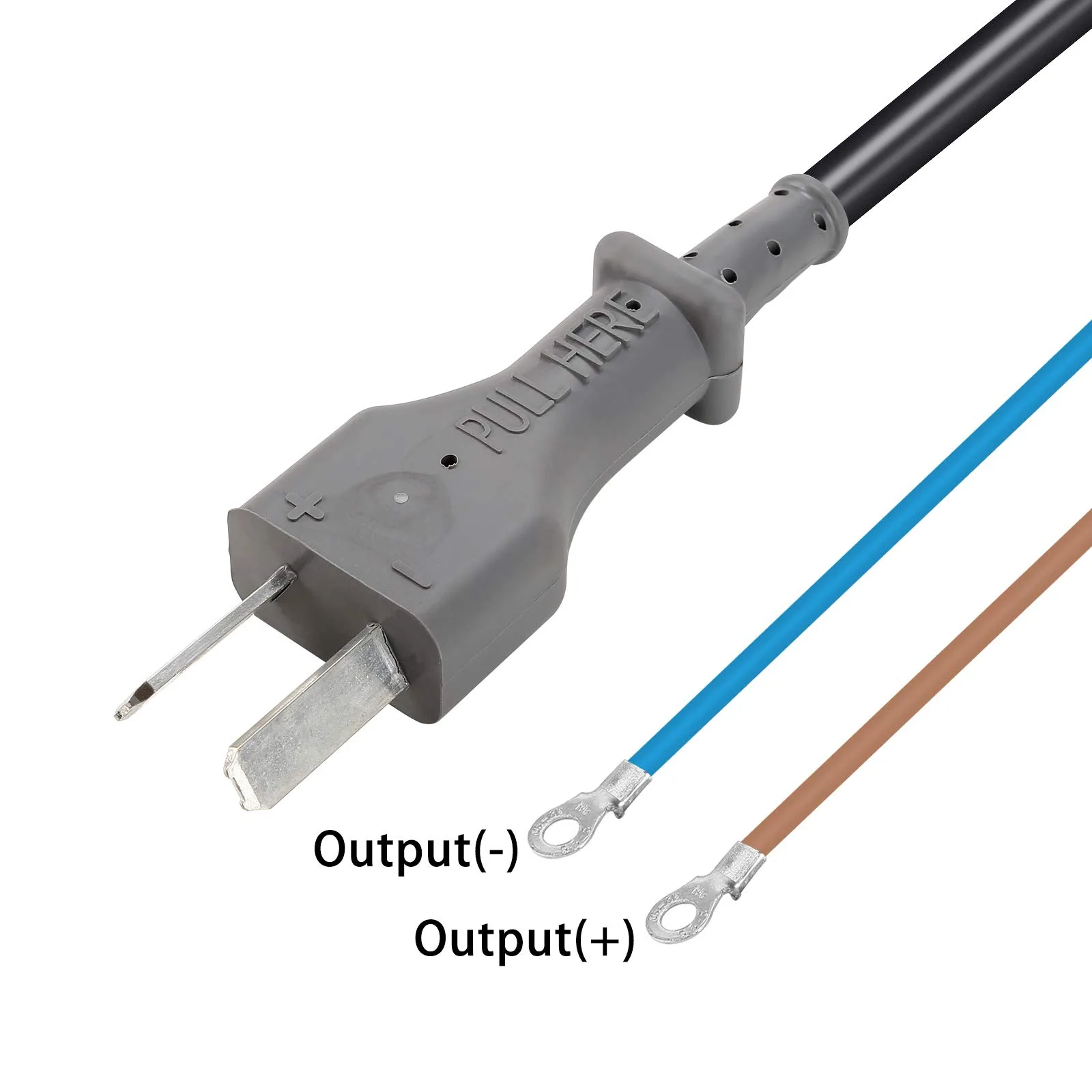 10L0L 36V 10ft 2-Prong Crow Foot DC Charger Cord — 14835-G1 image 4
