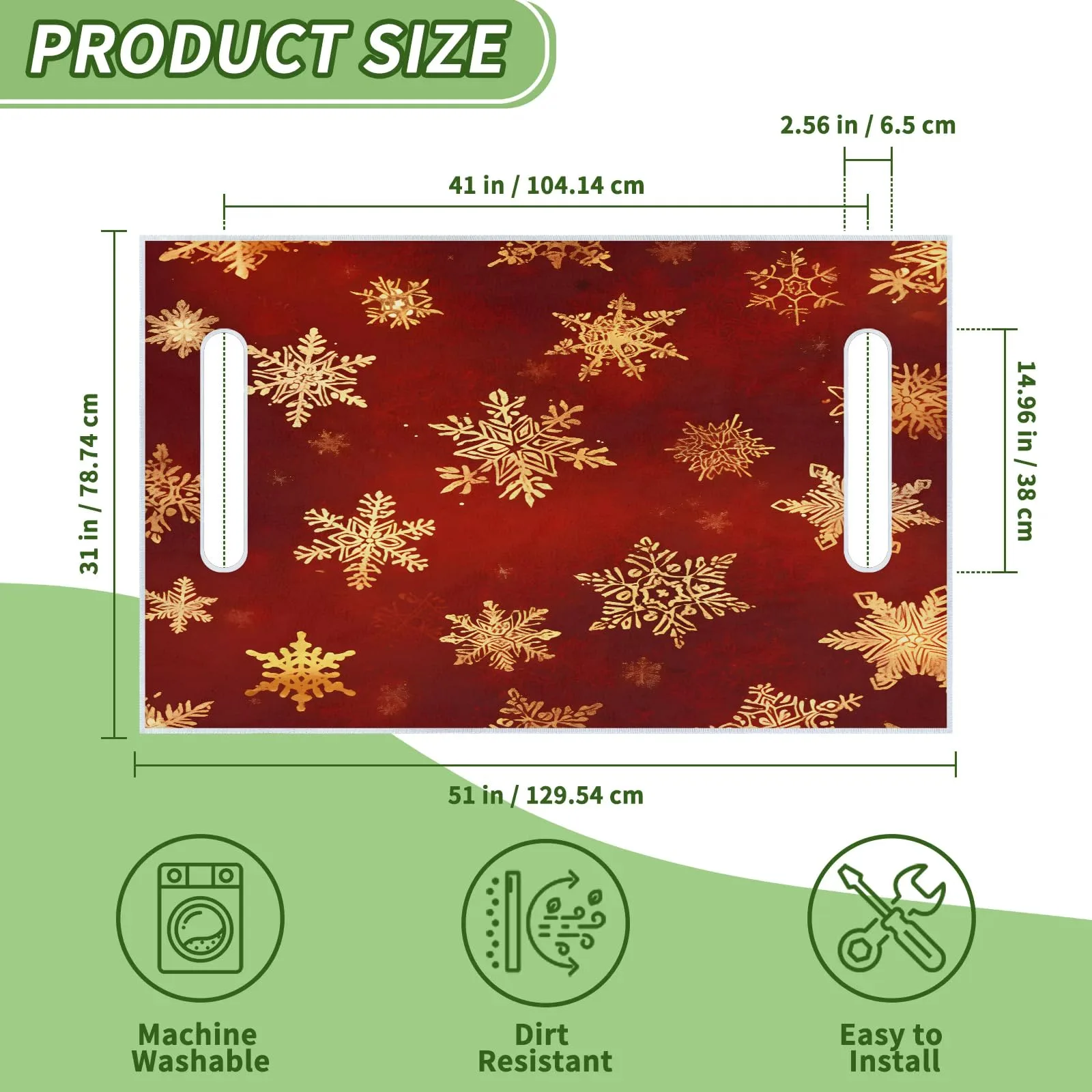 Tiveruda Golf Cart Seat Cover for Double Seats image 2