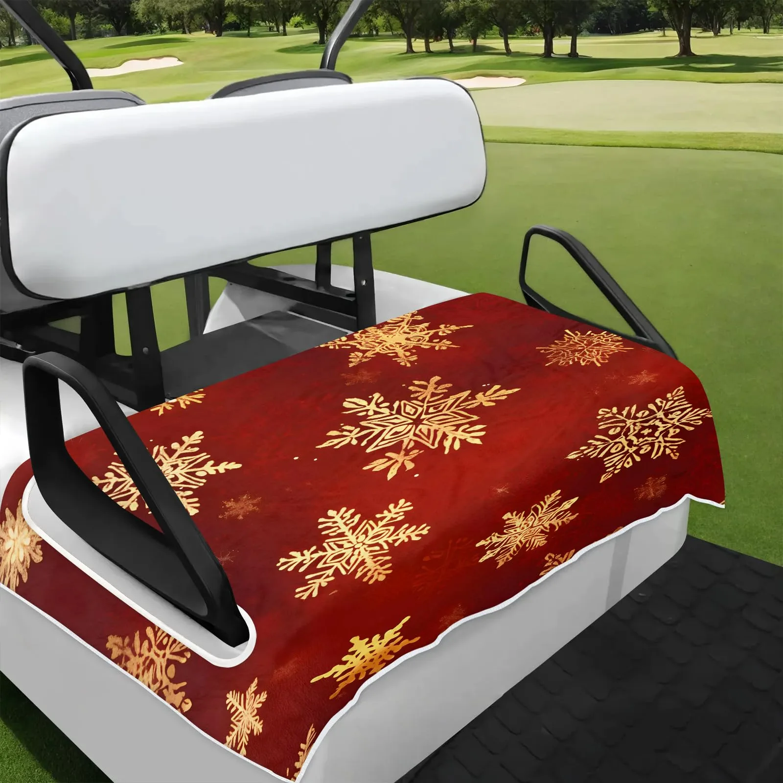 Tiveruda Golf Cart Seat Cover for Double Seats