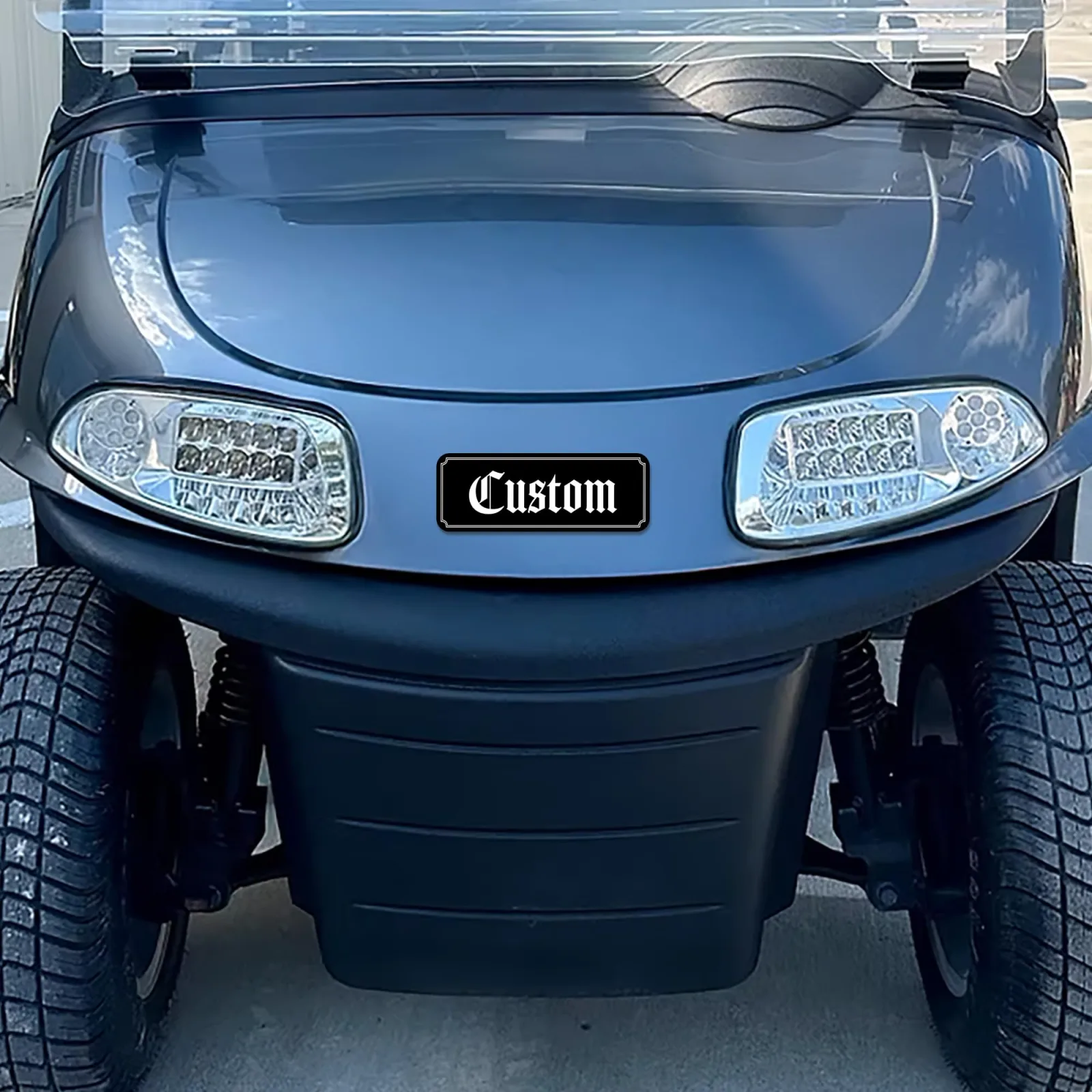 Custom Gimme Golf USA Name Plate for E-Z-GO RXV image 3