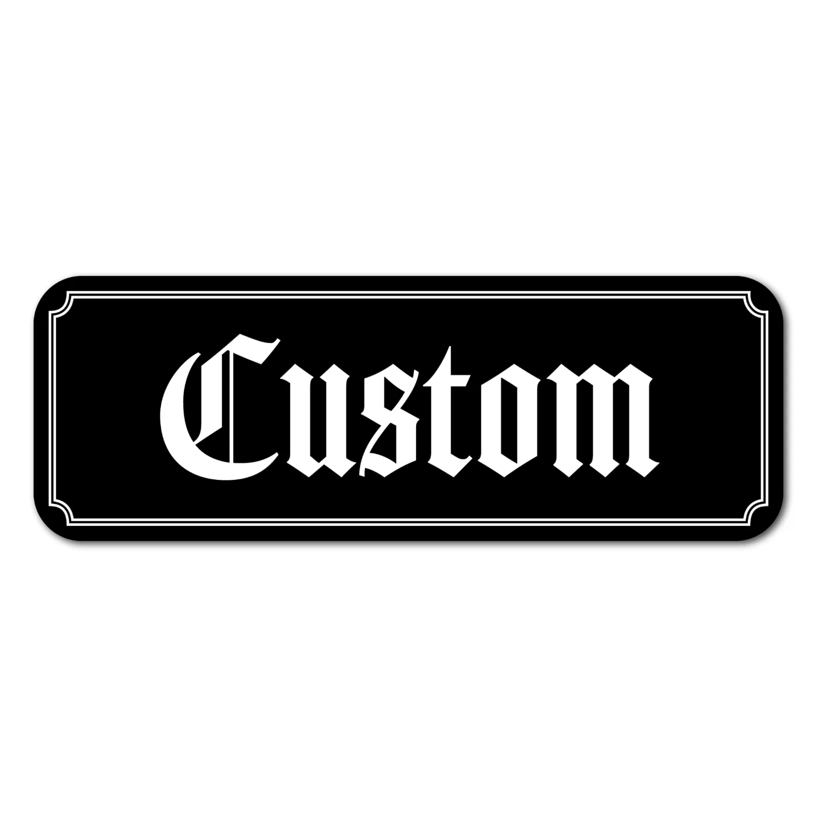 Custom Gimme Golf USA Name Plate for E-Z-GO RXV