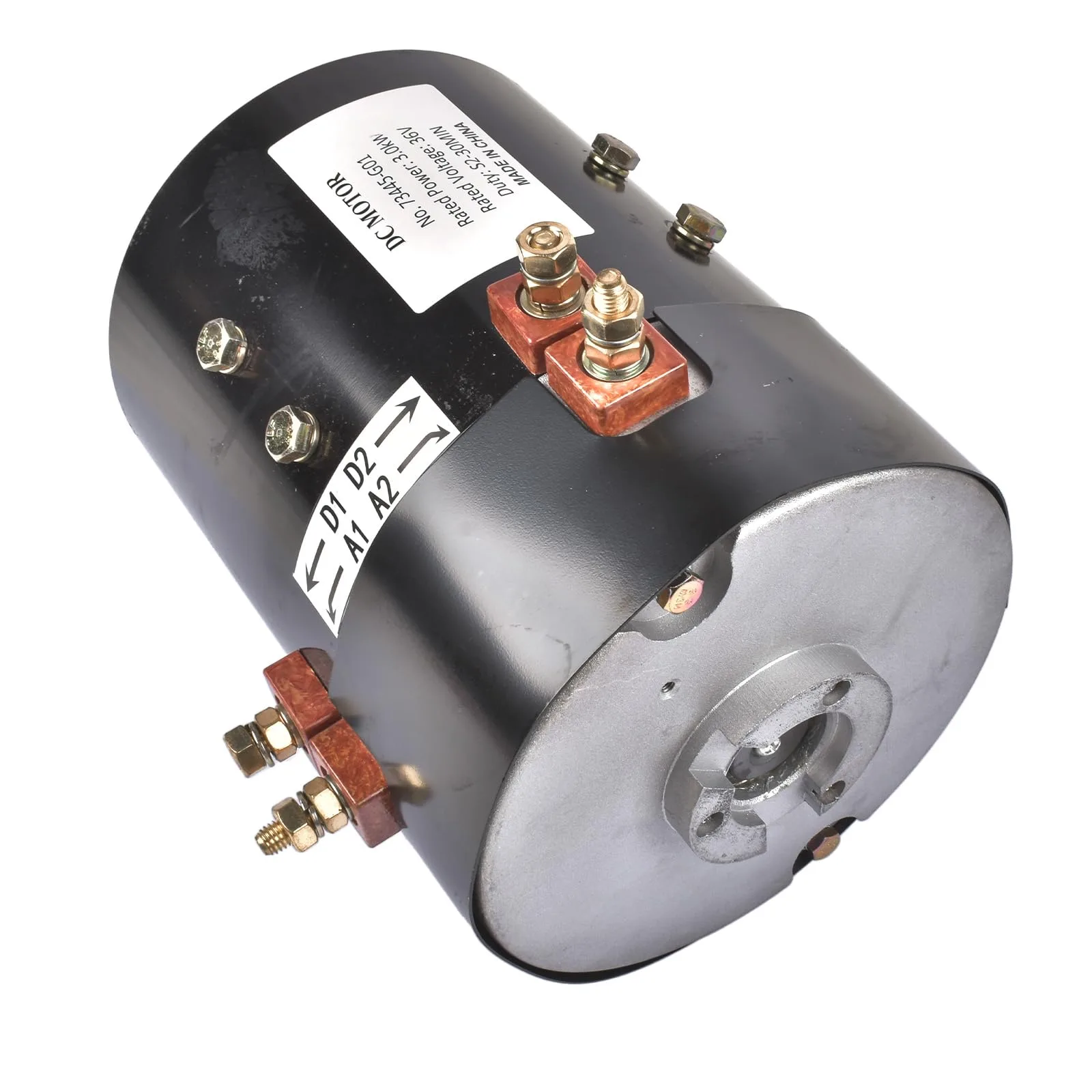 NEWZQ 36V DC Motor 3.0 kW (73445-G01) — Fits E-Z-GO, Columbia, Melex, Yamaha image 2
