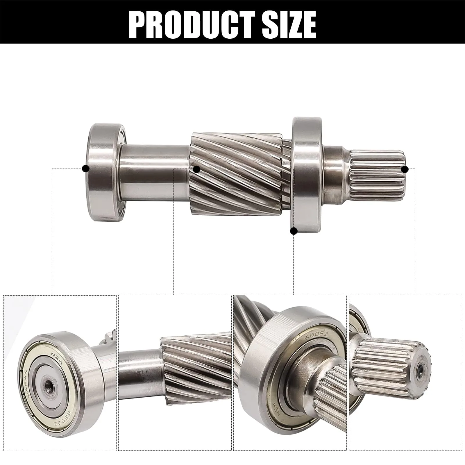 CLUBRALLY Input Shaft Kit for E-Z-G-O RXV | Aix-CB-051 image 3