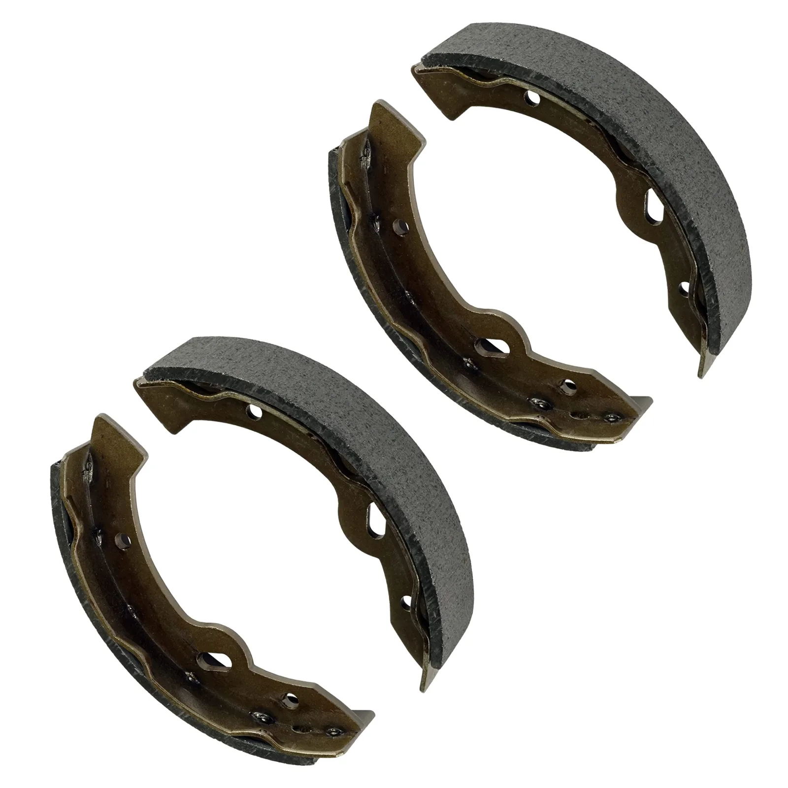 Caltric Brake Shoes for E-Z-GO Golf Carts BS164+BS164/14