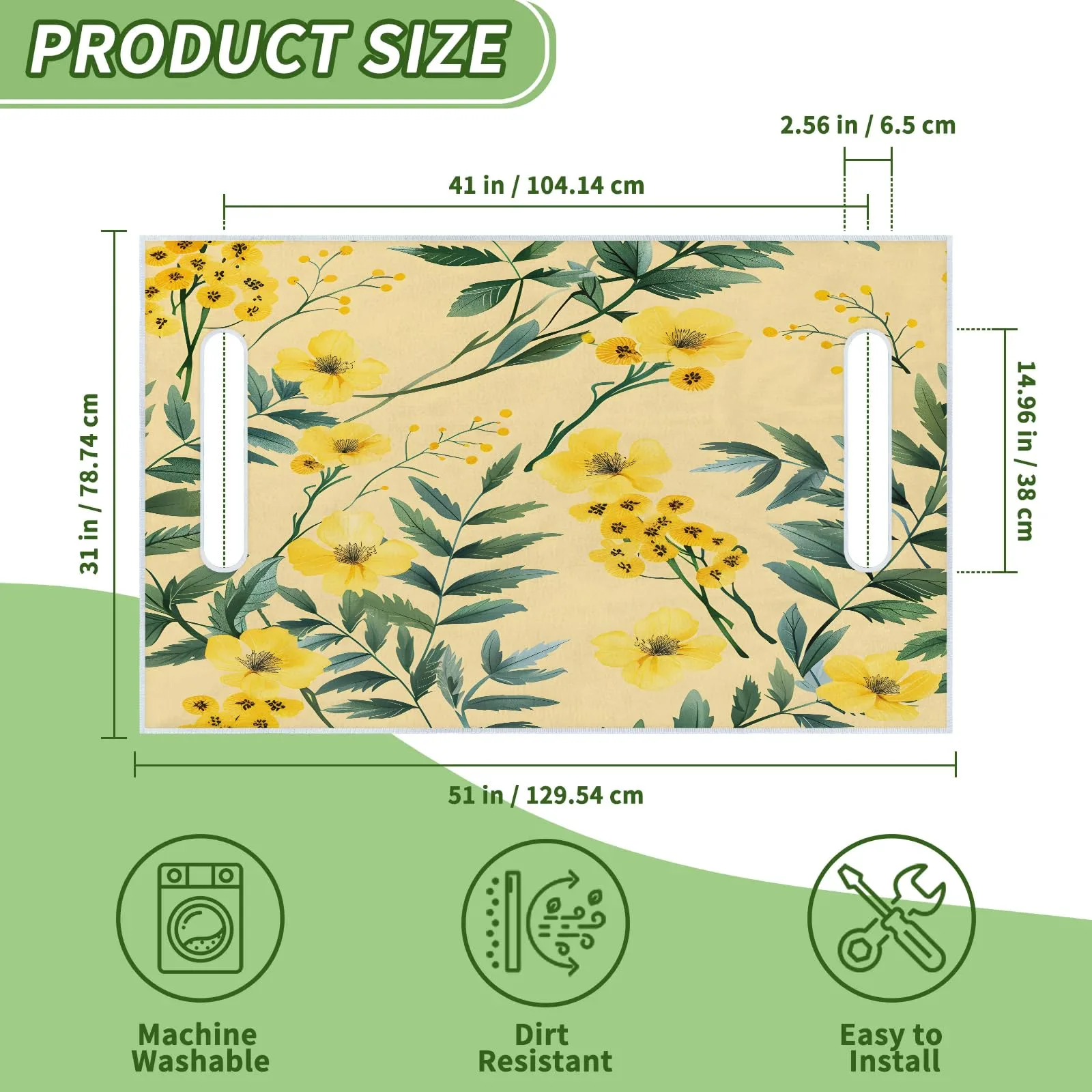 Tiveruda Golf Cart Seat Cover Blanket for Double Seats image 2