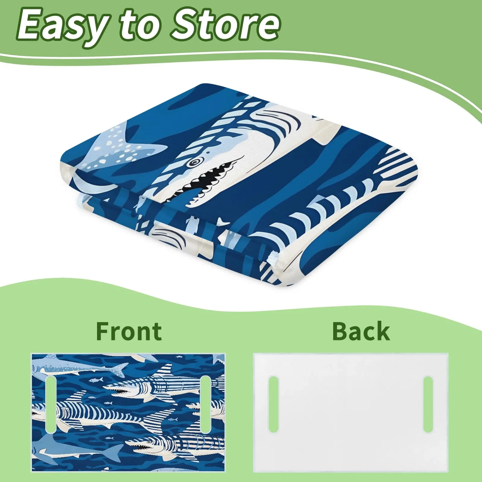 Tiveruda Golf Cart Seat Cover for Double Seats image 4