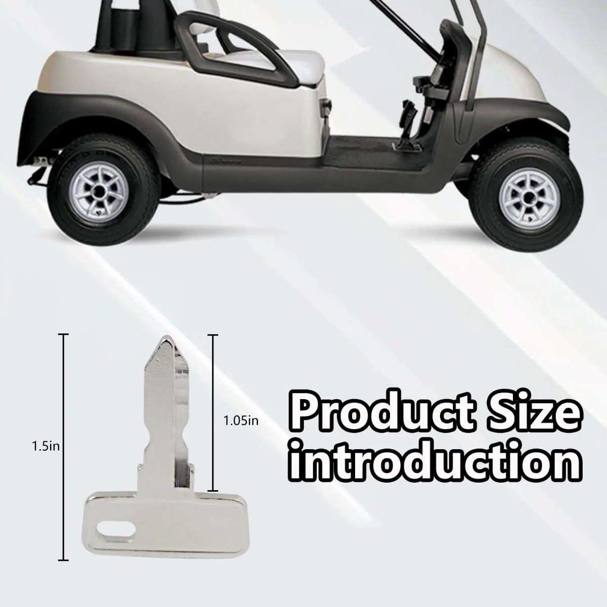 Zafina-UP Ignition Keys for Club Car DS & Precedent image 2