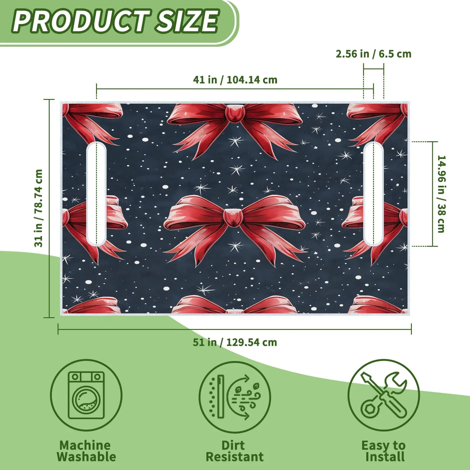 Tiveruda Golf Cart Seat Cover for Double Seats image 2