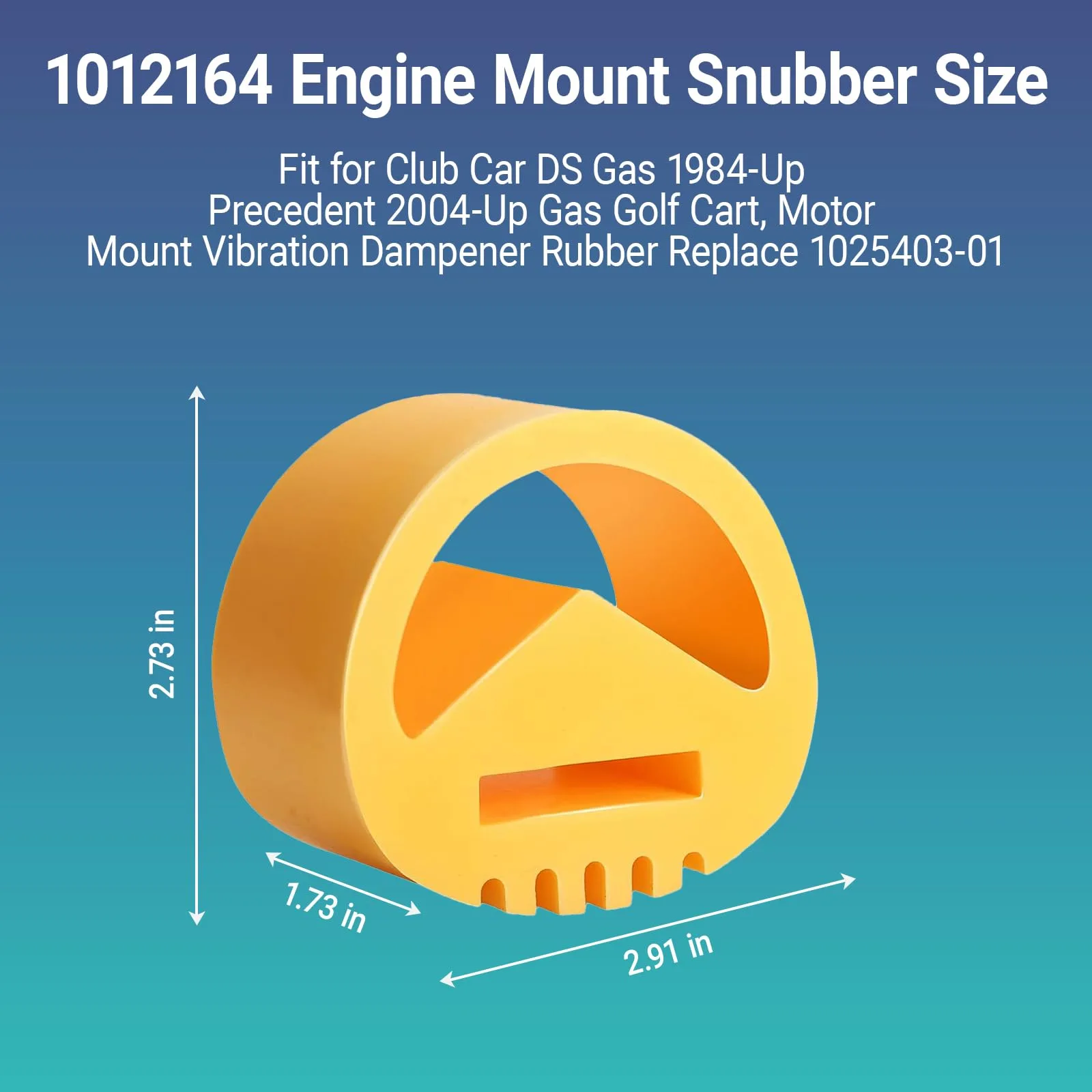 ShengBaiYang 1012164 Engine Snubber for Club Car Gas Carts image 2