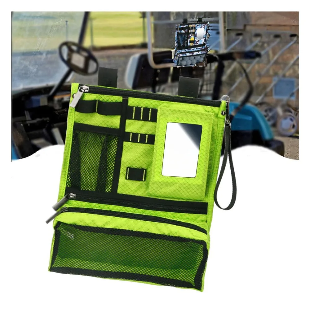BDKZANLY Golf Cart Organizer Bag for Polaris Ranger 400